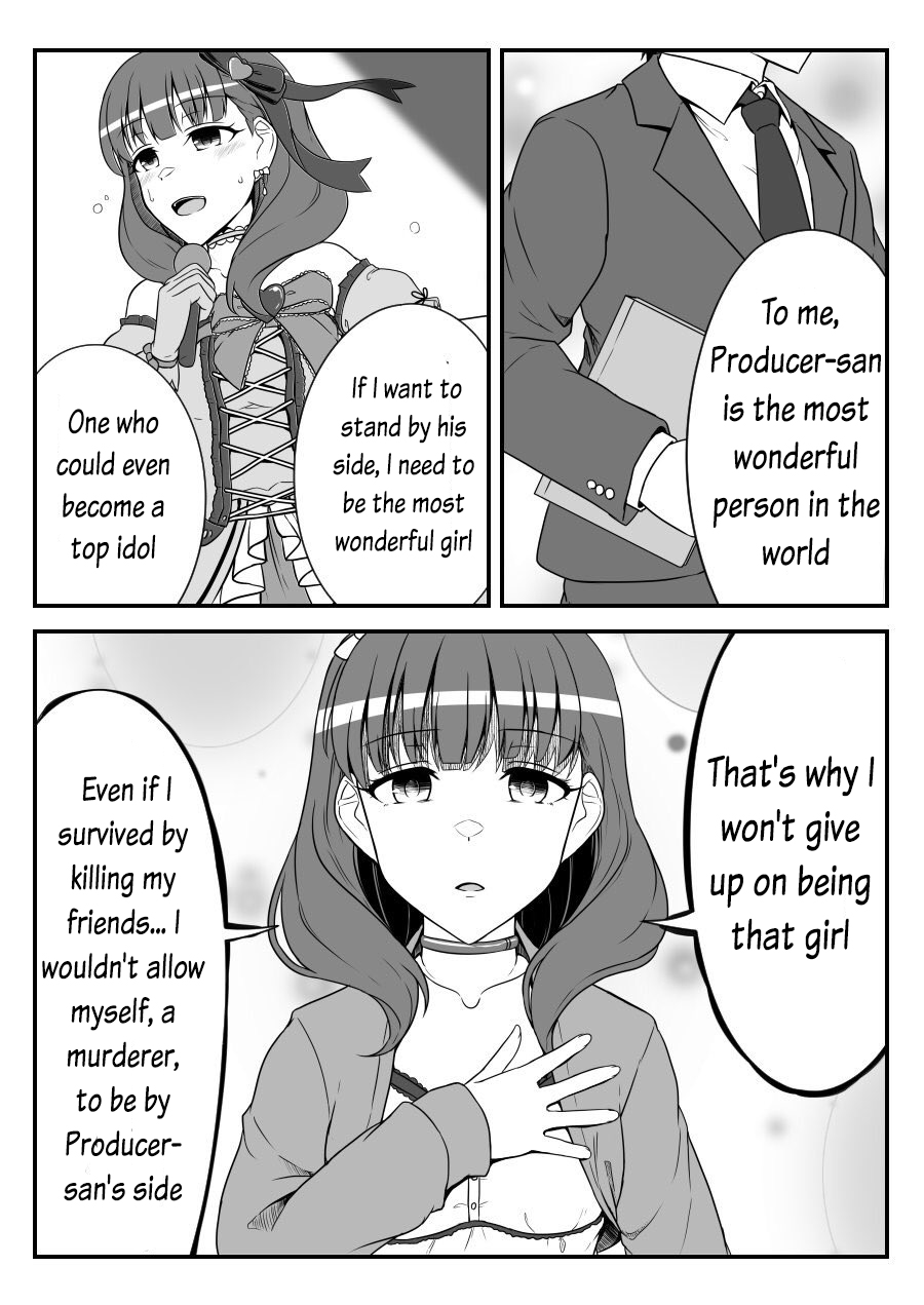 Halaman dari THE iDOLM@STER Cinderella Girls - Daremasu Battle Royale (Doujinshi) Chapter 31
