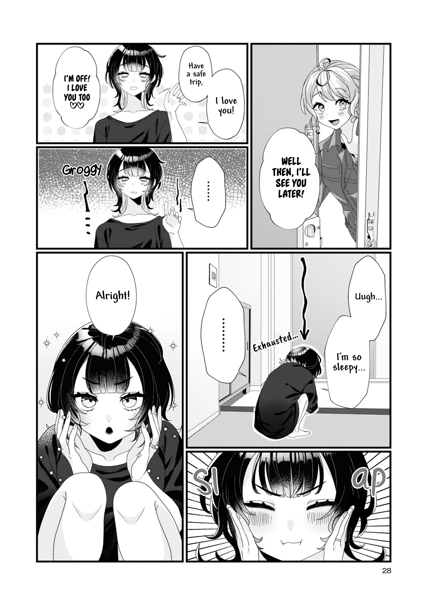 Halaman dari Koharu to Minato: Watashi no Partner wa Onnanoko Chapter 3