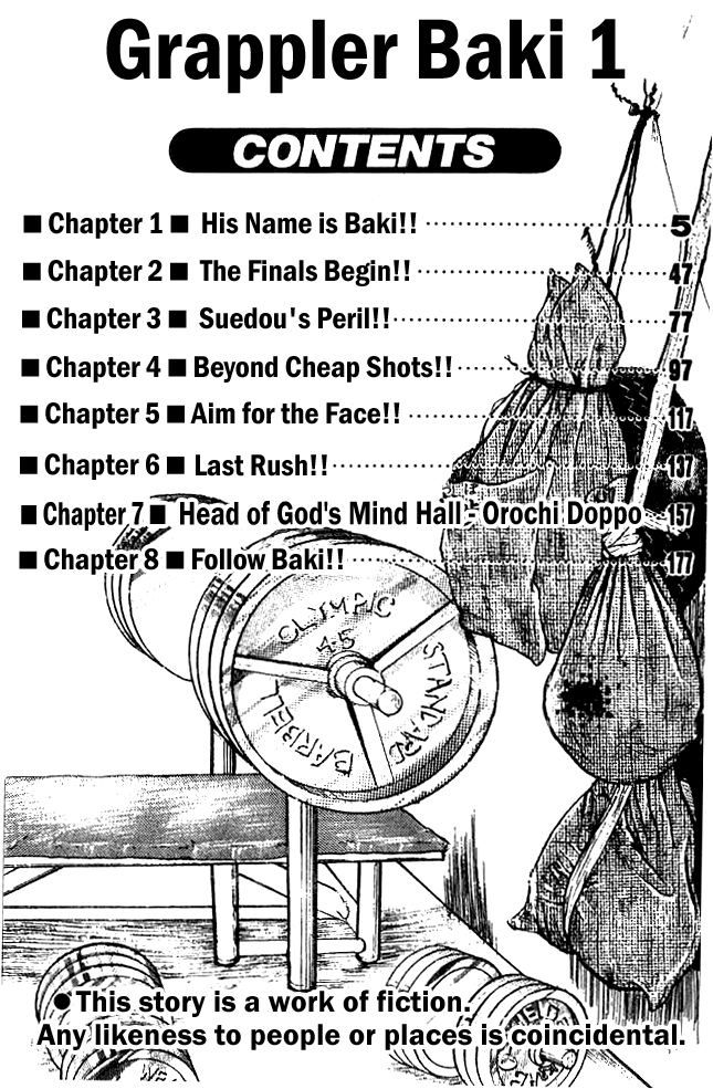 Grappler Baki Chapter 1 Page 3