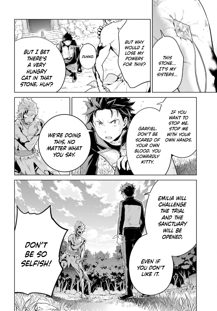 Halaman dari Re:Zero kara Hajimeru Isekai Seikatsu: Dai 4-shou—Seiiki to Gouyoku no Majo Chapter 48.5
