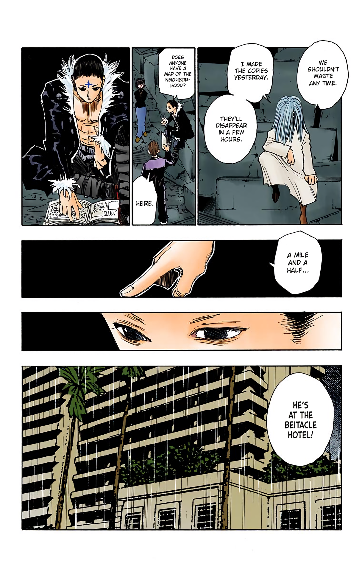 Halaman dari HUNTER x HUNTER (Official Colored) Chapter 109