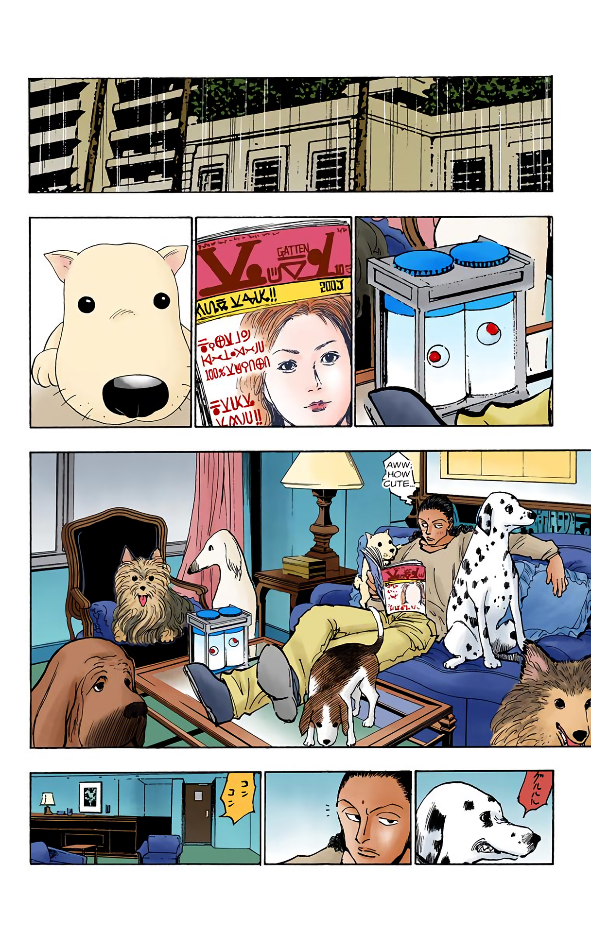 Halaman dari HUNTER x HUNTER (Official Colored) Chapter 109