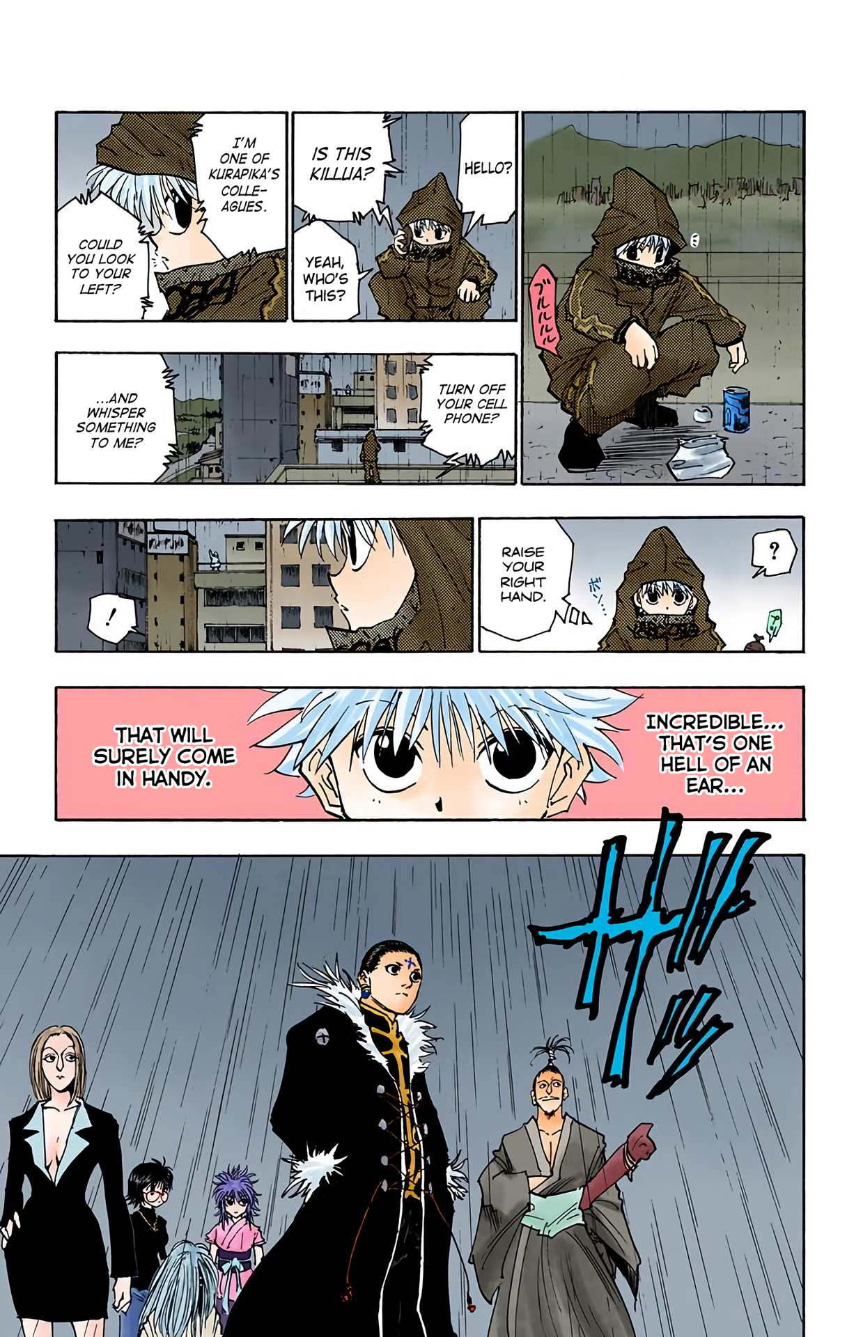 Halaman dari HUNTER x HUNTER (Official Colored) Chapter 109