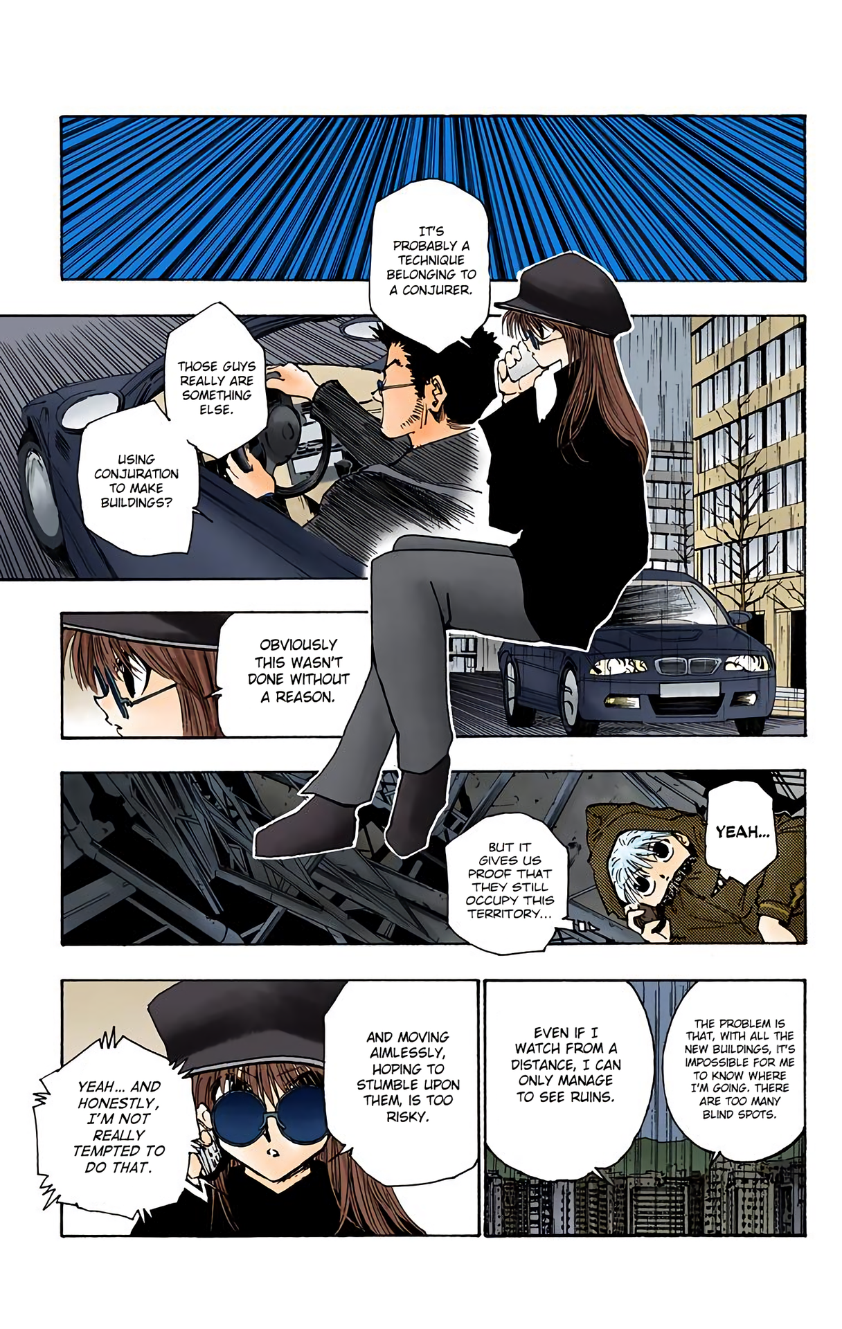 Halaman dari HUNTER x HUNTER (Official Colored) Chapter 109