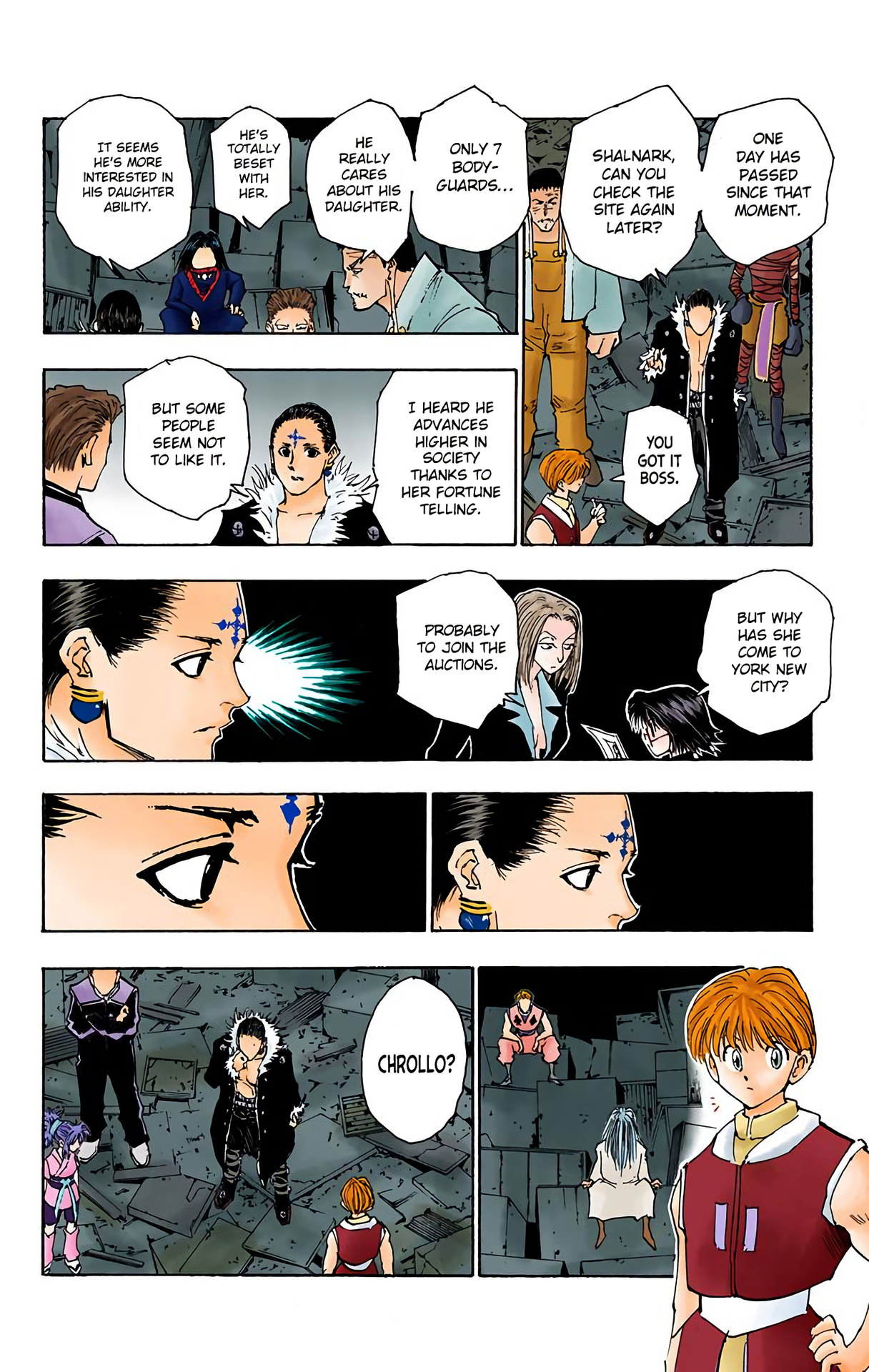 Halaman dari HUNTER x HUNTER (Official Colored) Chapter 109