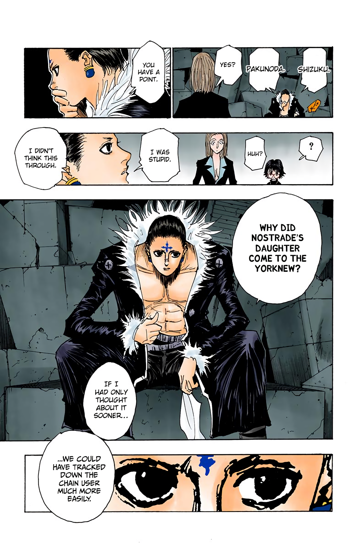 Halaman dari HUNTER x HUNTER (Official Colored) Chapter 109