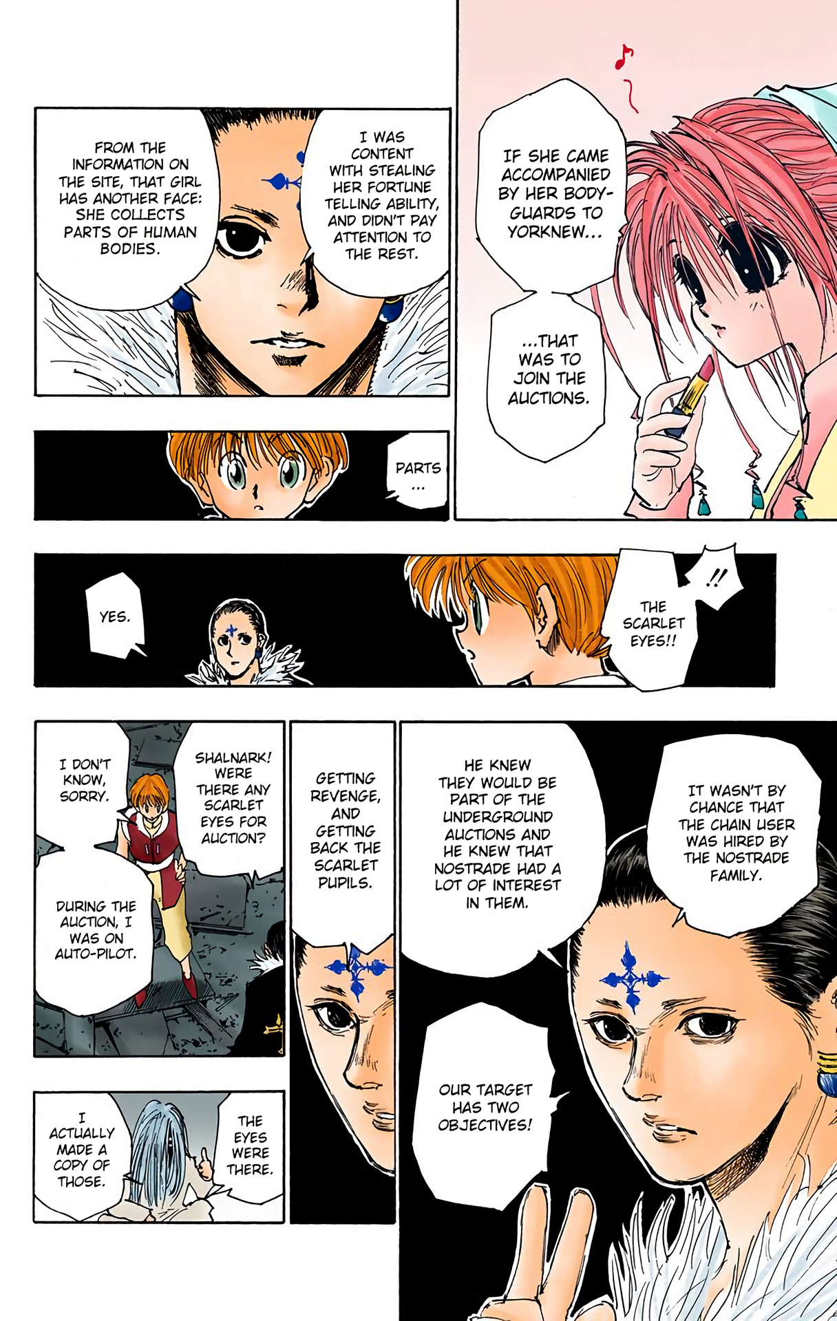 Halaman dari HUNTER x HUNTER (Official Colored) Chapter 109