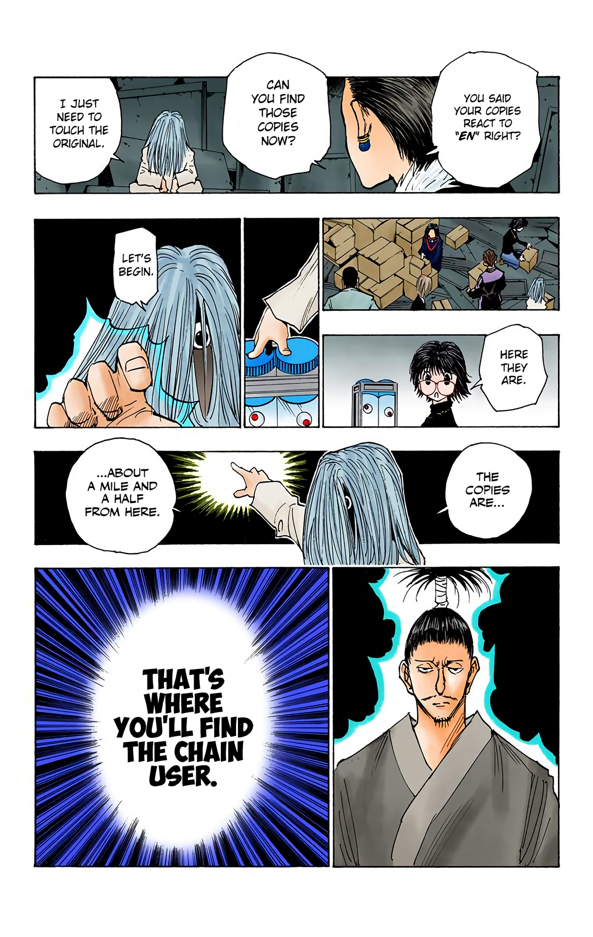 Halaman dari HUNTER x HUNTER (Official Colored) Chapter 109