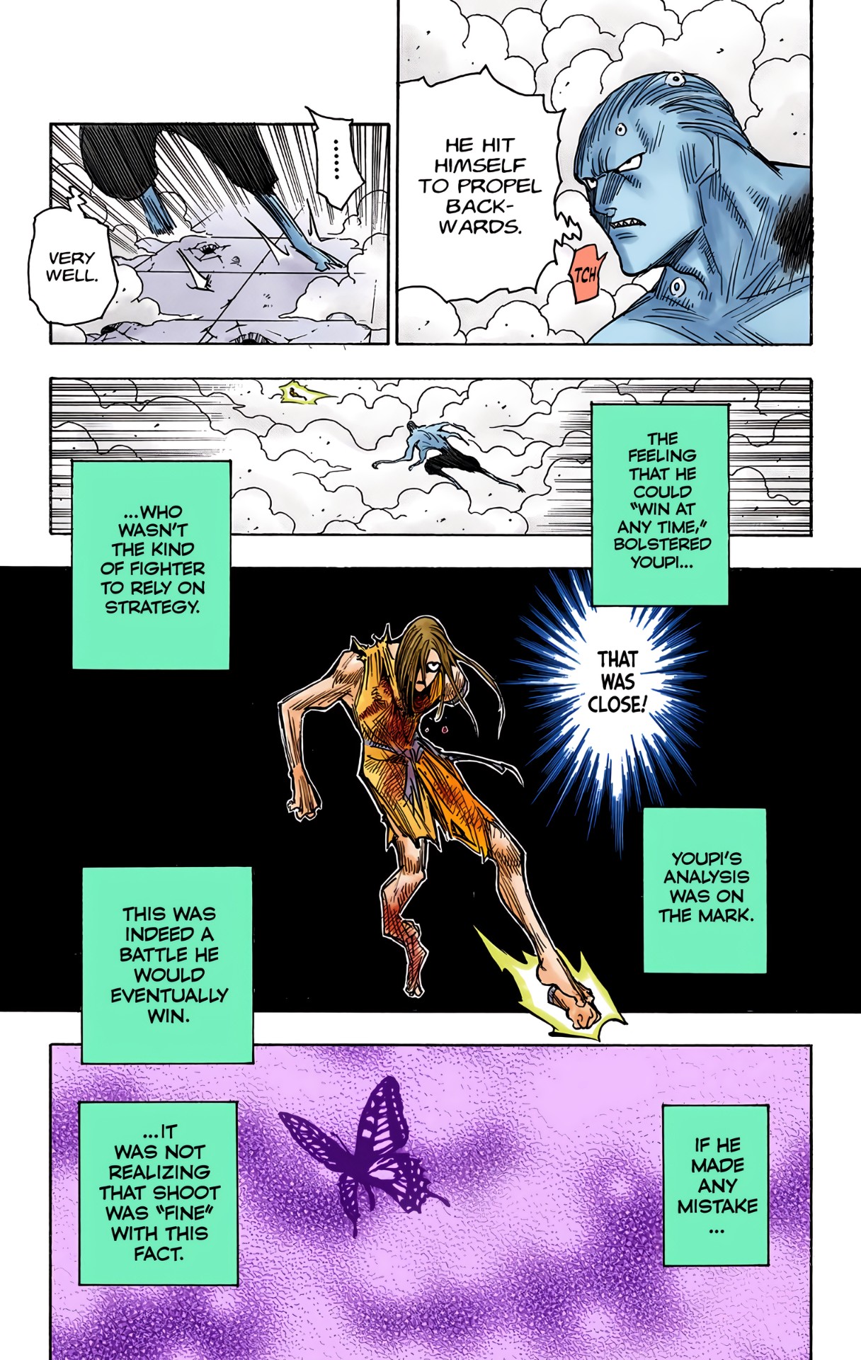 Halaman dari HUNTER x HUNTER (Official Colored) Chapter 272