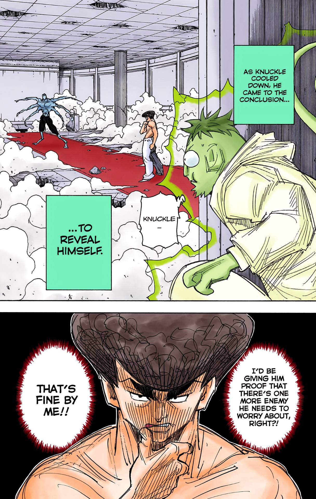 Halaman dari HUNTER x HUNTER (Official Colored) Chapter 272