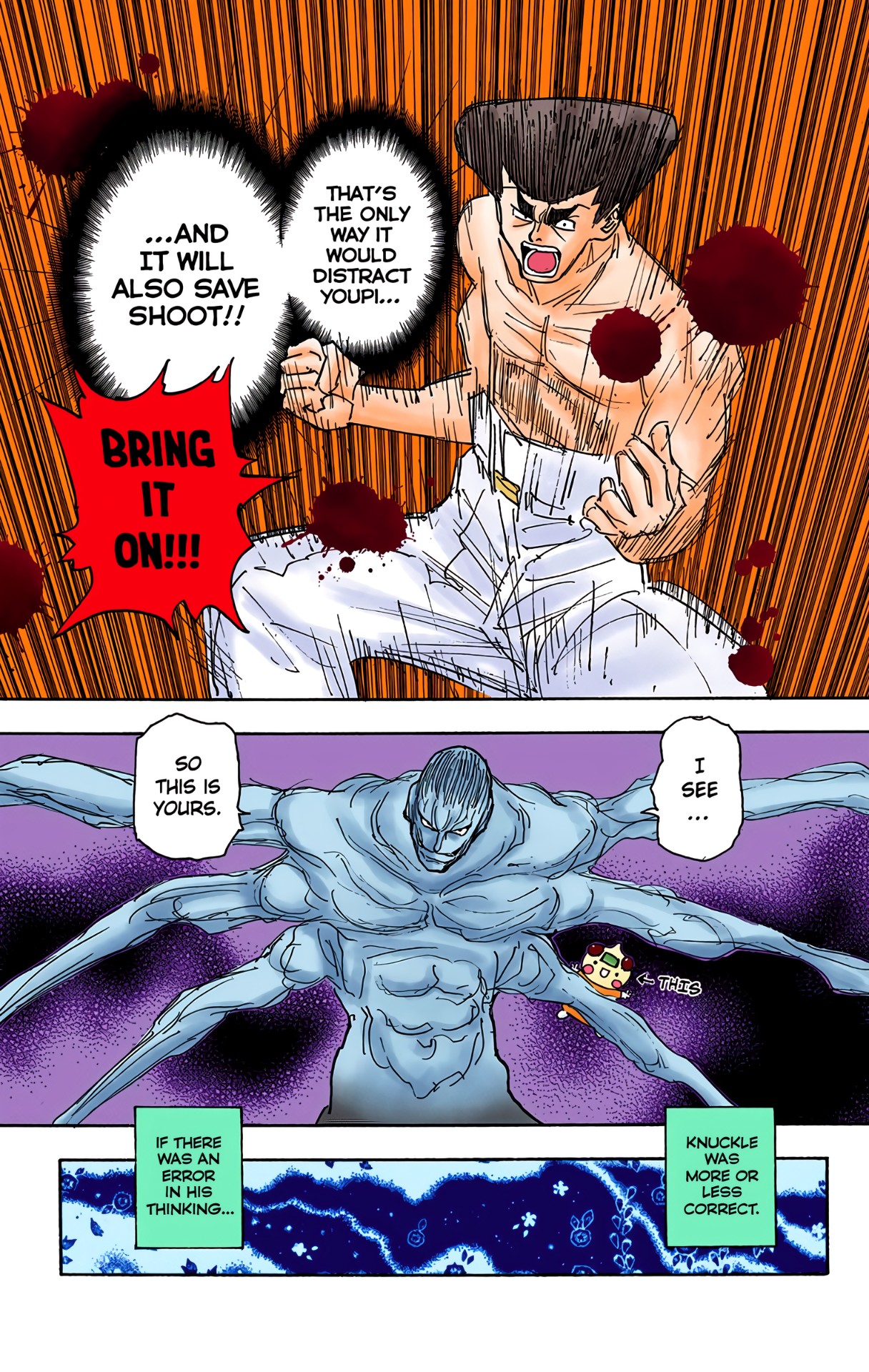 Halaman dari HUNTER x HUNTER (Official Colored) Chapter 272