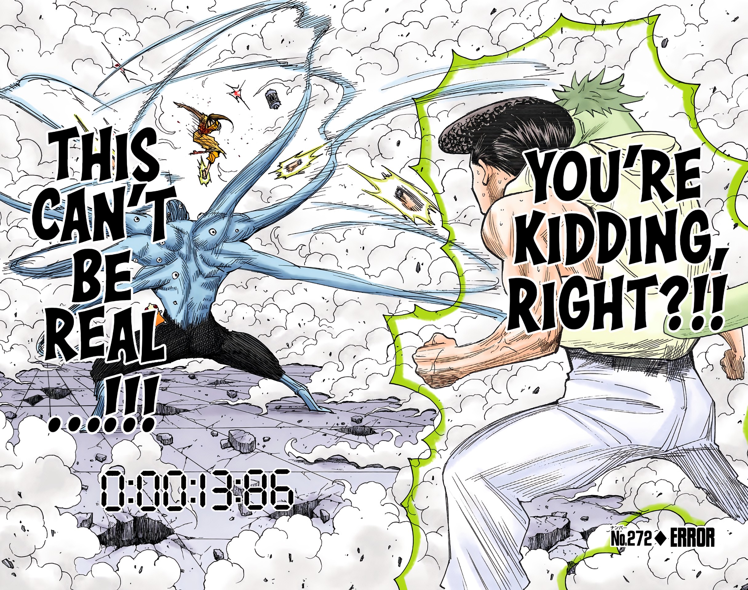 Halaman dari HUNTER x HUNTER (Official Colored) Chapter 272