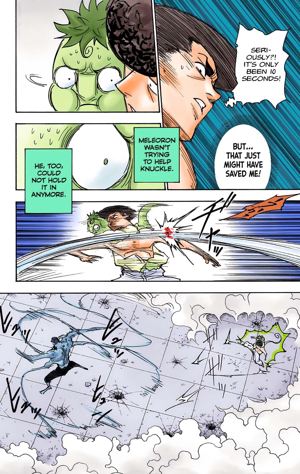 Halaman dari HUNTER x HUNTER (Official Colored) Chapter 272