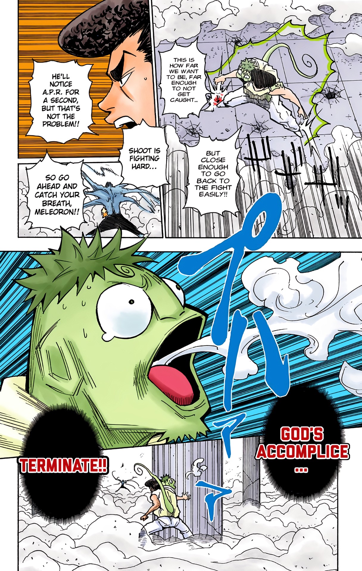 Halaman dari HUNTER x HUNTER (Official Colored) Chapter 272