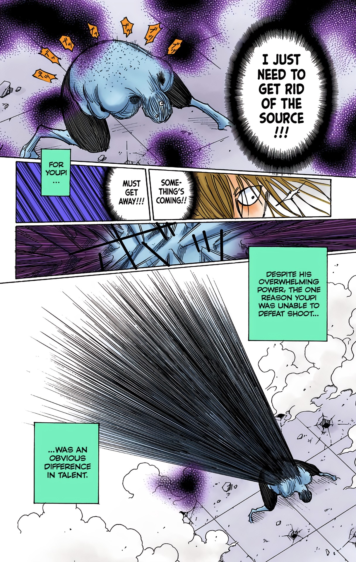 Halaman dari HUNTER x HUNTER (Official Colored) Chapter 272