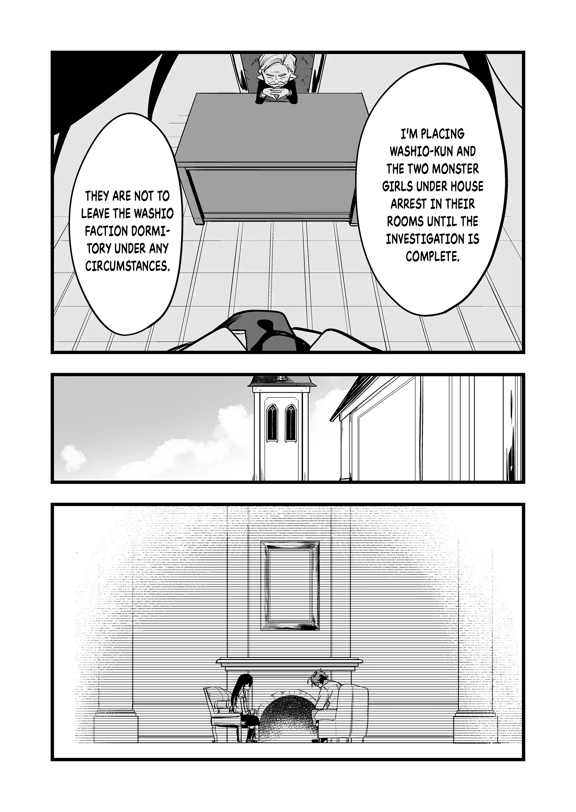 Halaman dari "Ano Toki Tasukete Itadaita Monster Musume desu." Isekai Ossan Kyoushi Totsuzen no Moteki ni Konwaku suru Chapter 29