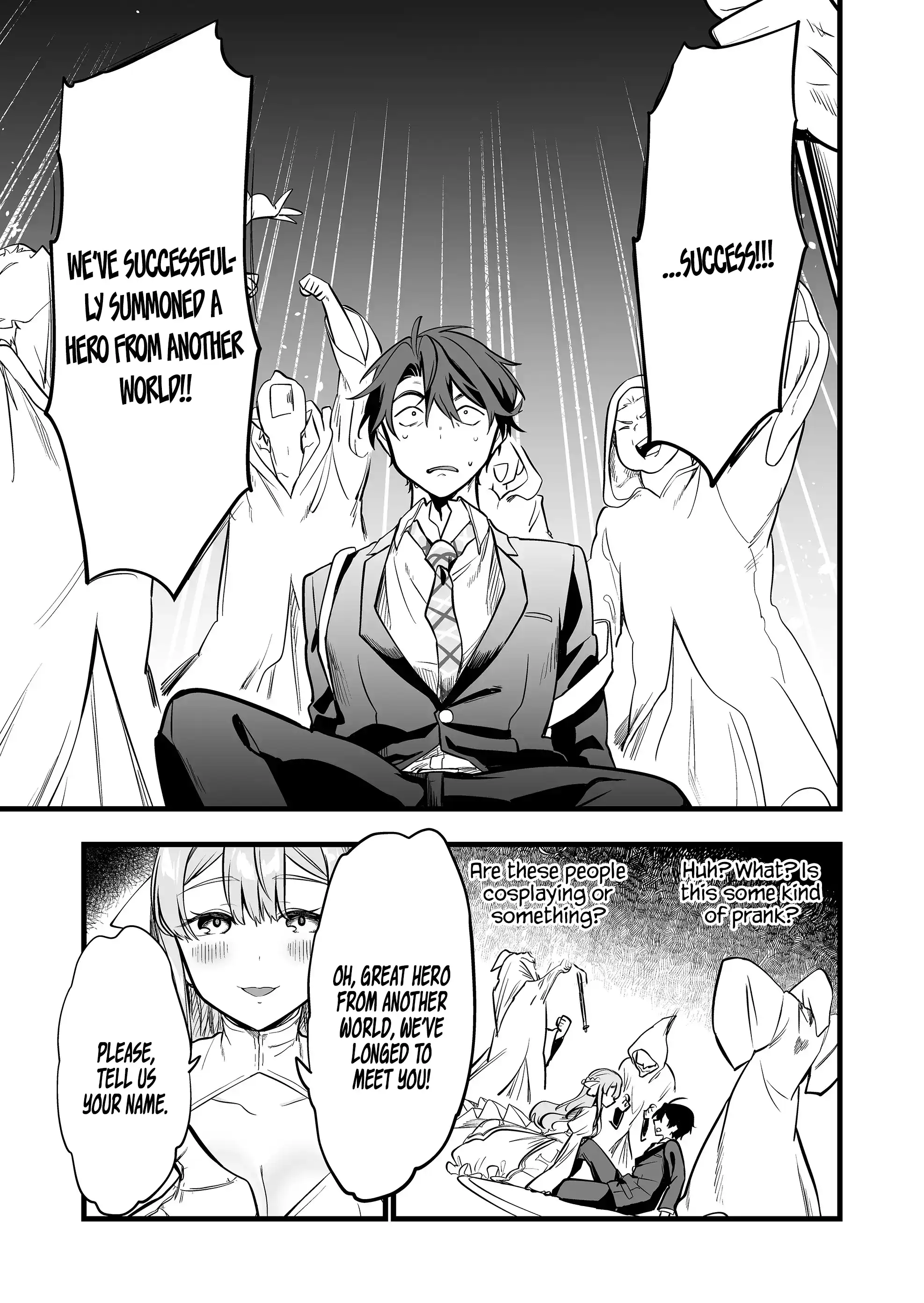Halaman dari "Ano Toki Tasukete Itadaita Monster Musume desu." Isekai Ossan Kyoushi Totsuzen no Moteki ni Konwaku suru Chapter 29