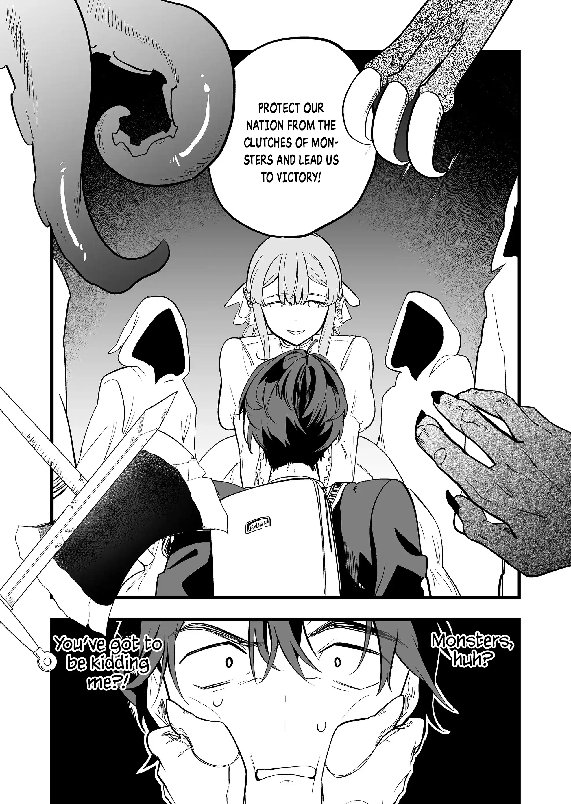 Halaman dari "Ano Toki Tasukete Itadaita Monster Musume desu." Isekai Ossan Kyoushi Totsuzen no Moteki ni Konwaku suru Chapter 29