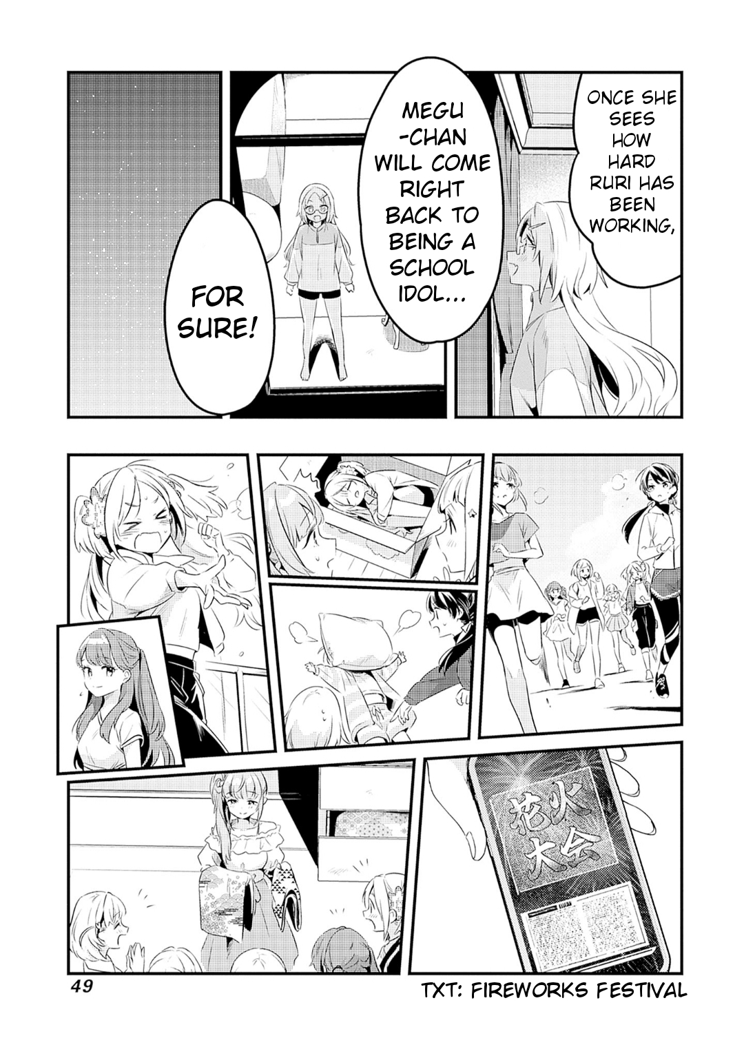Love Live! flowers* - Hasunosora Girls' High School Idol Club - Chapter 7 Page 11