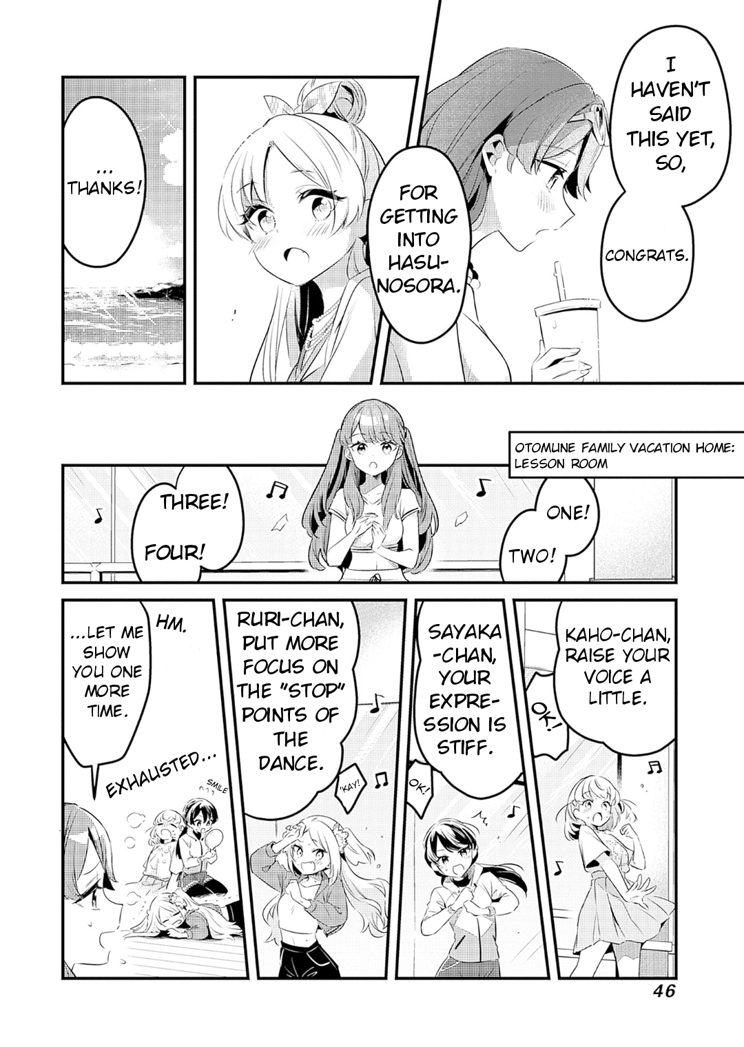 Love Live! flowers* - Hasunosora Girls' High School Idol Club - Chapter 7 Page 8