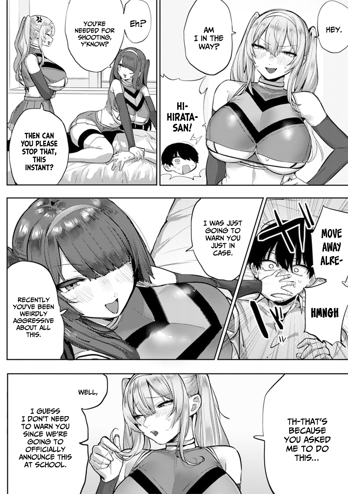 Halaman dari Mukuchina Miyashita-san no Shikiyoku Channel Chapter 11