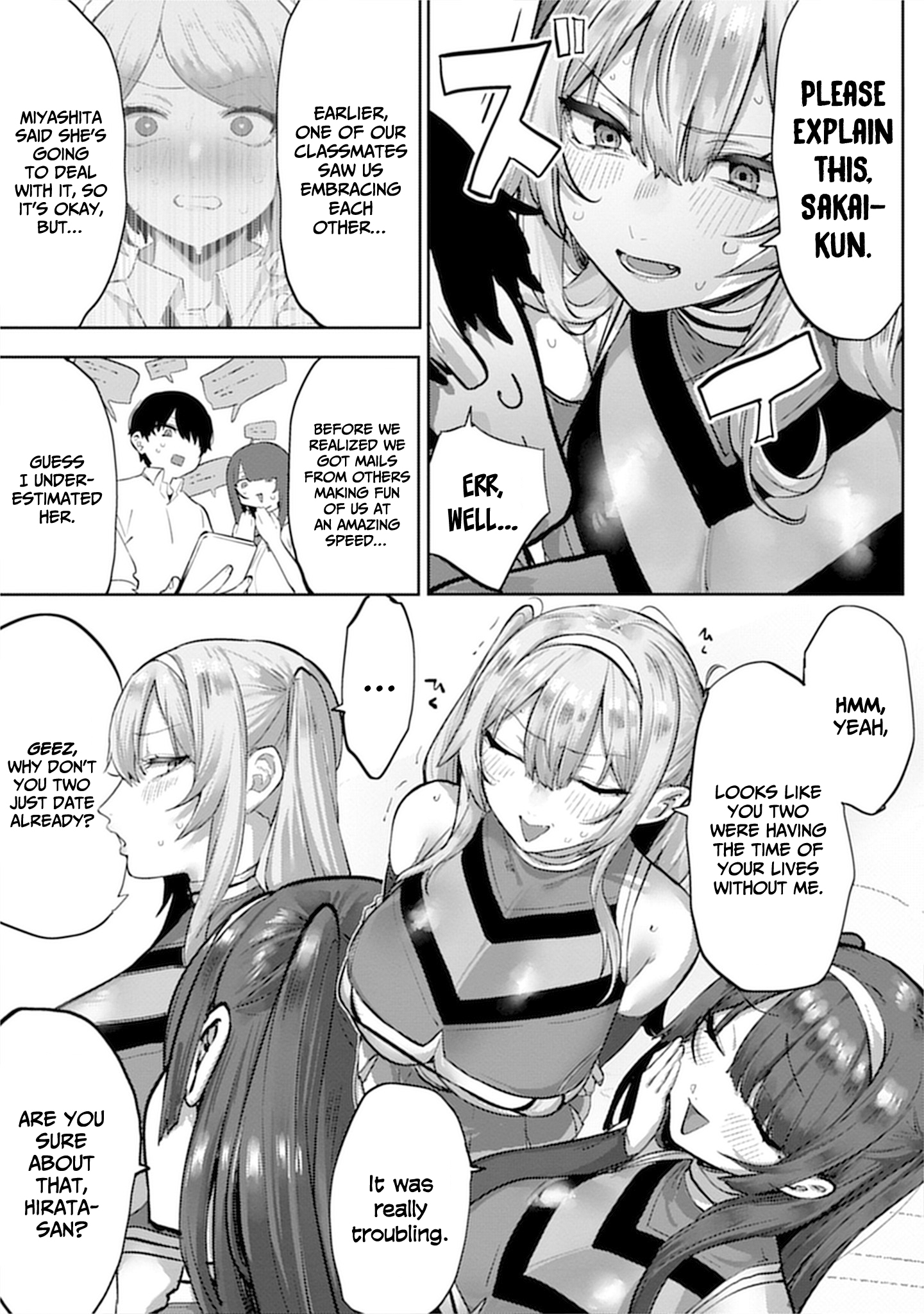 Halaman dari Mukuchina Miyashita-san no Shikiyoku Channel Chapter 11