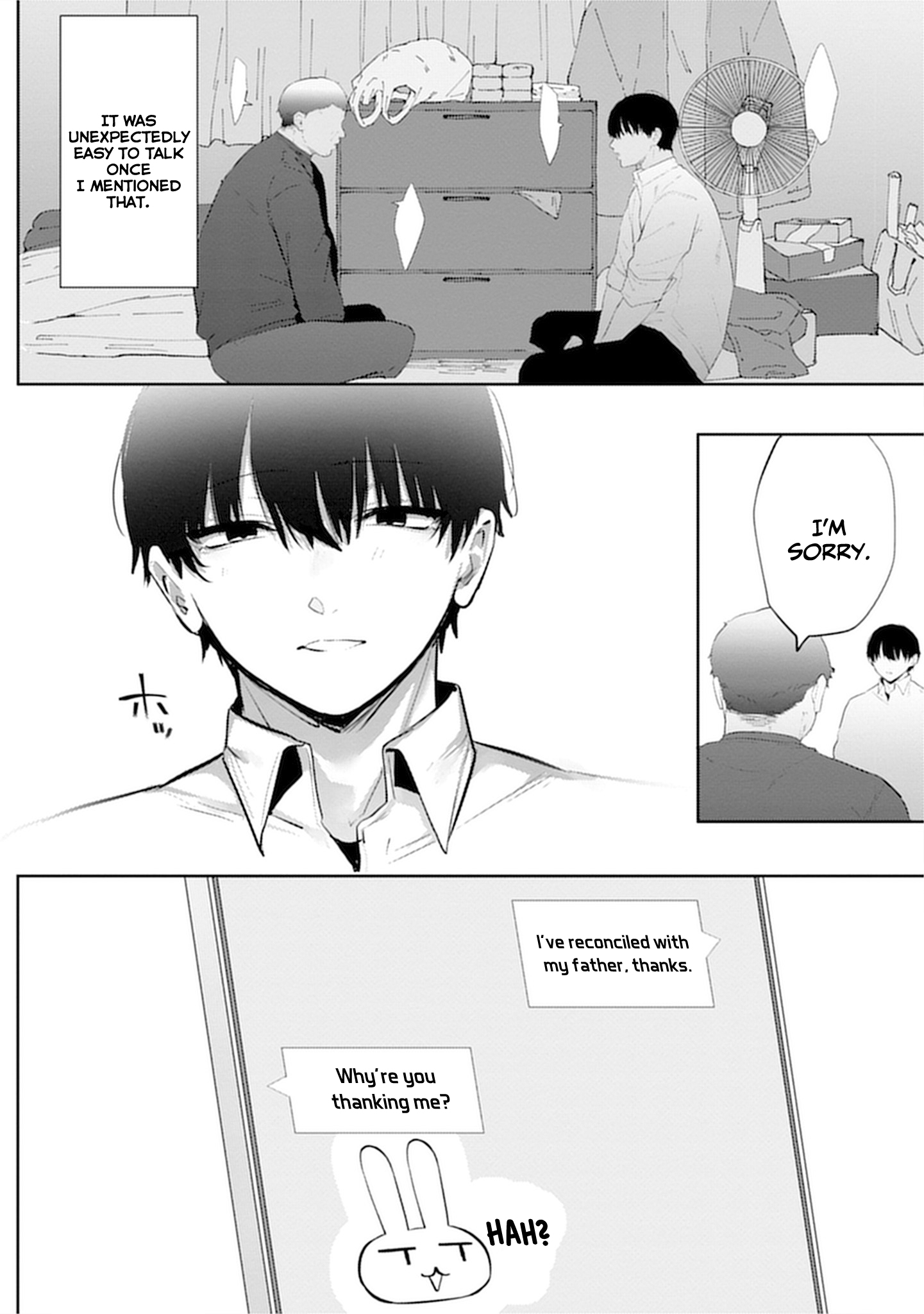 Halaman dari Mukuchina Miyashita-san no Shikiyoku Channel Chapter 11