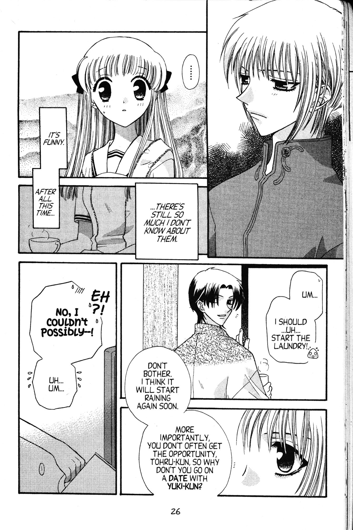 Halaman dari Fruits Basket Chapter 31