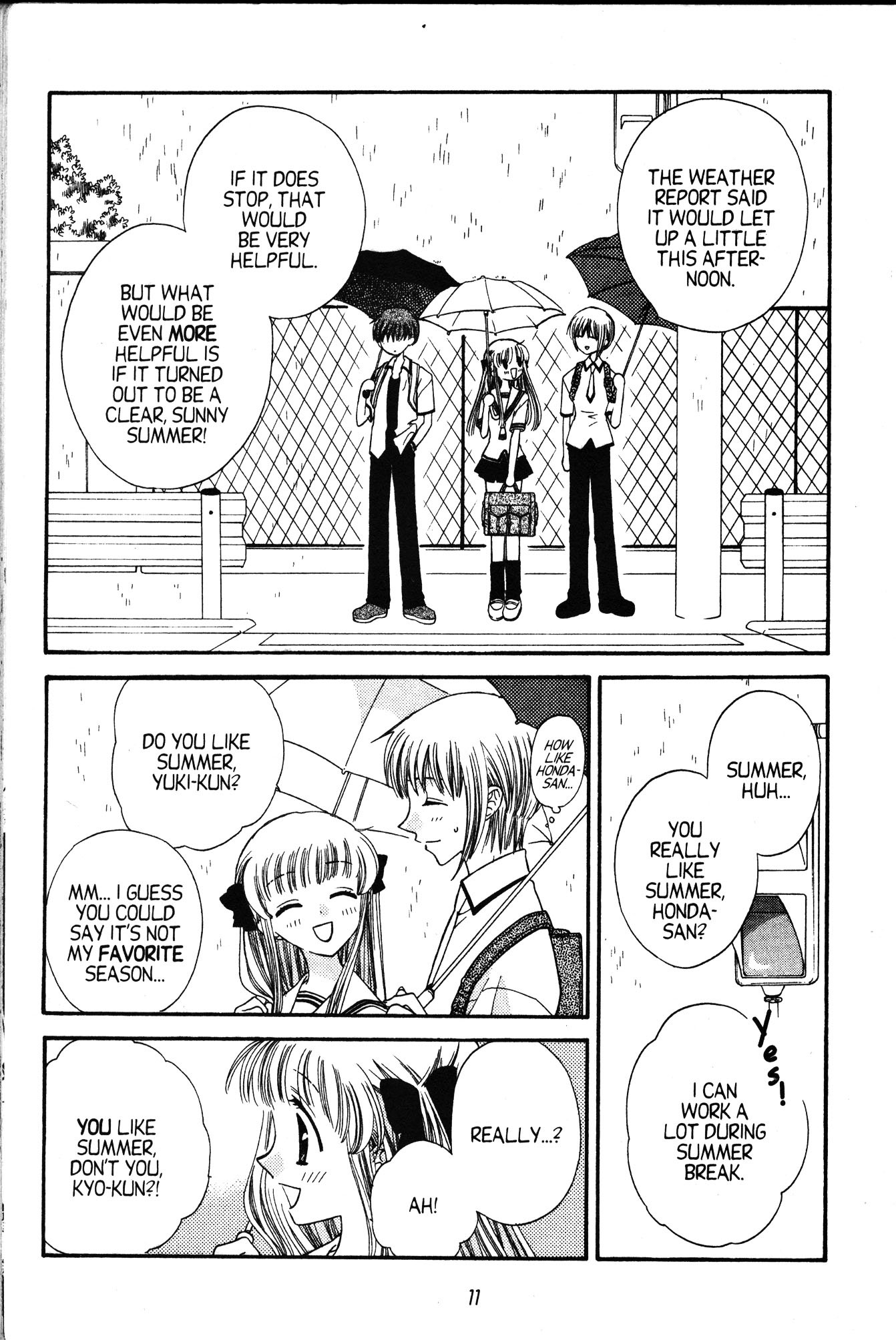 Halaman dari Fruits Basket Chapter 31
