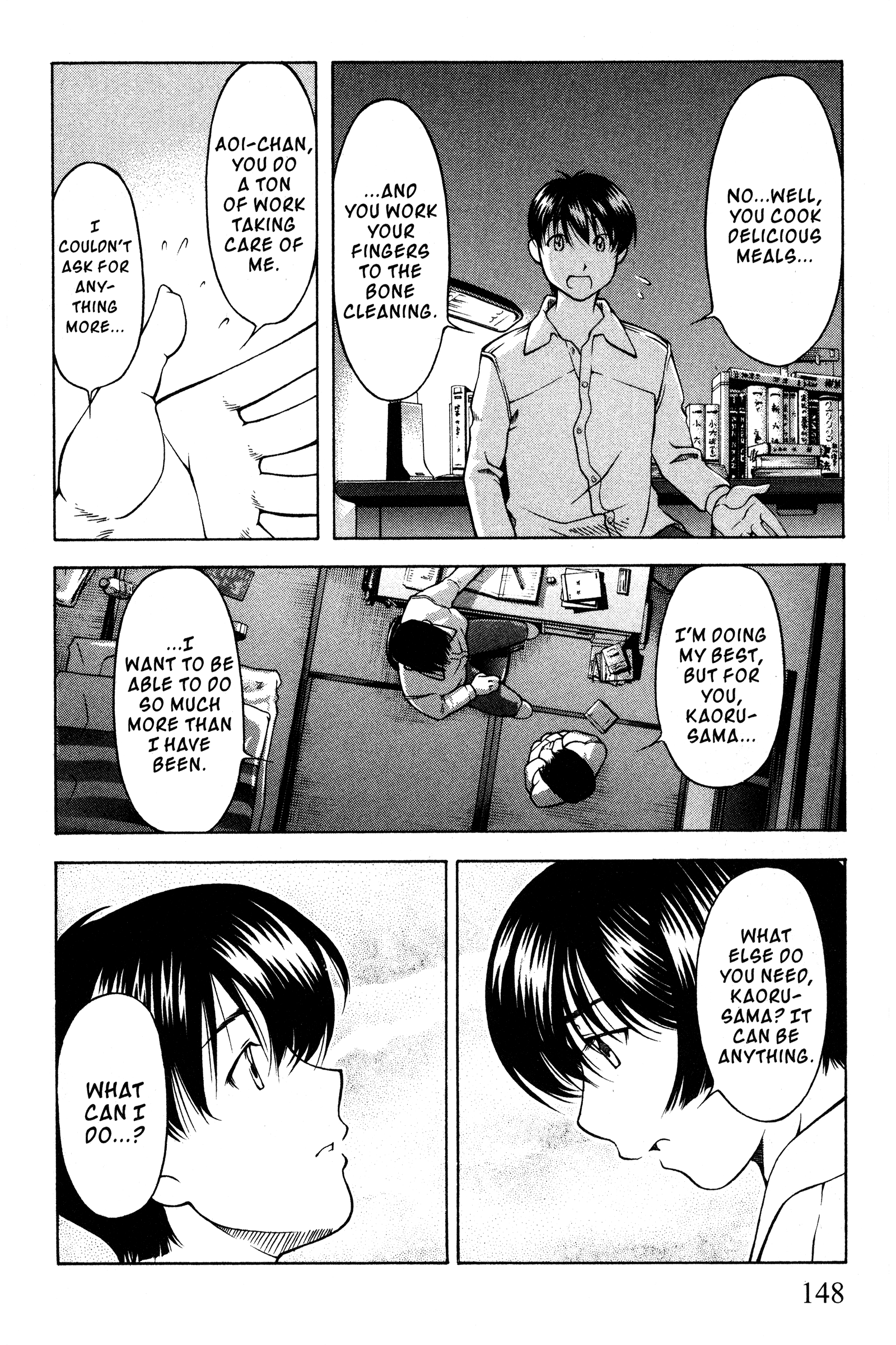 Halaman dari Ai Yori Aoshi Chapter 100