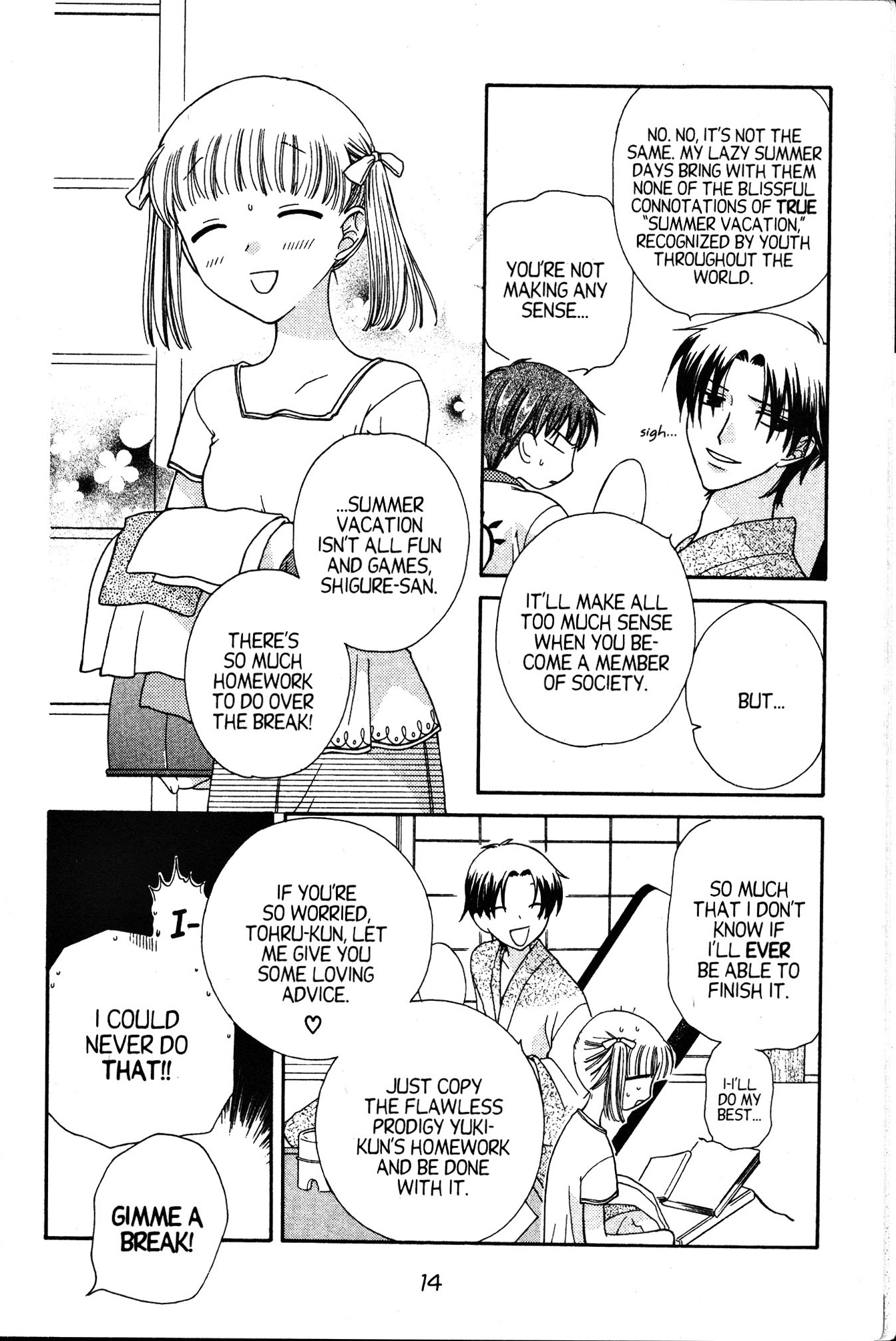 Halaman dari Fruits Basket Chapter 49