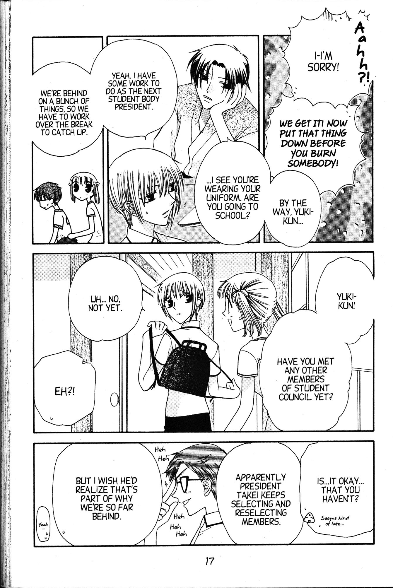 Halaman dari Fruits Basket Chapter 49