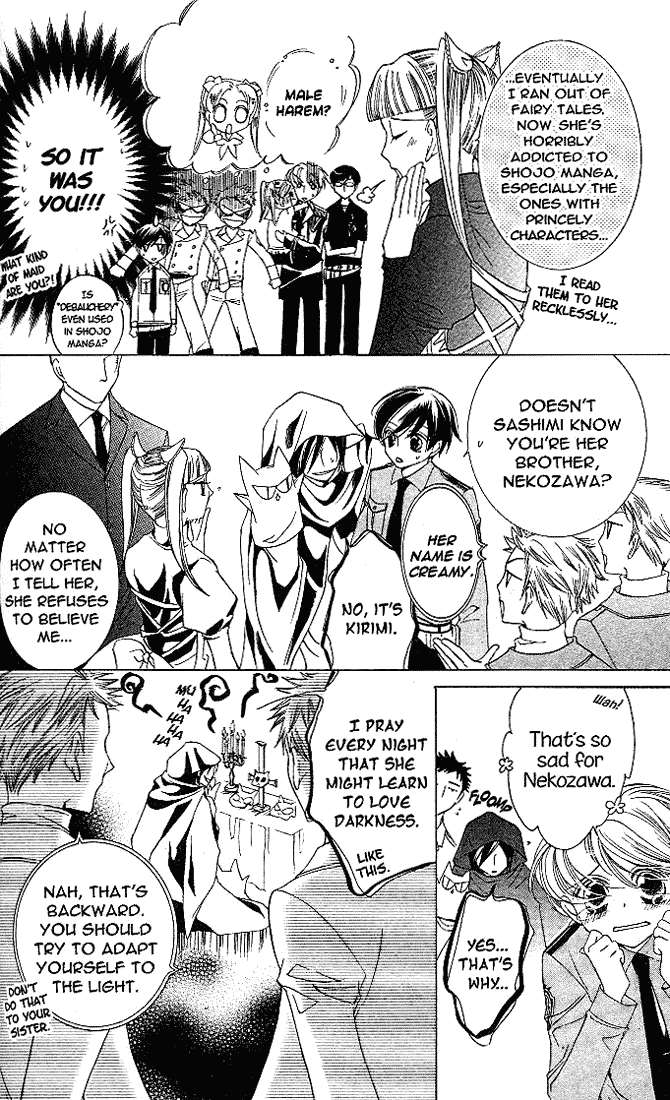 Halaman dari Ouran High School Host Club Chapter 21