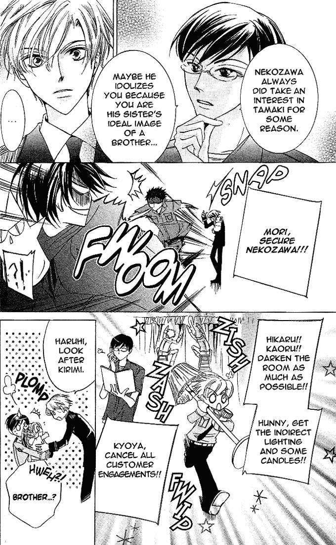 Halaman dari Ouran High School Host Club Chapter 21