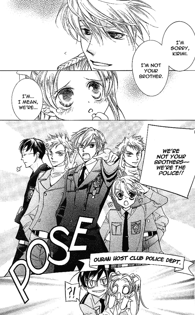 Halaman dari Ouran High School Host Club Chapter 21