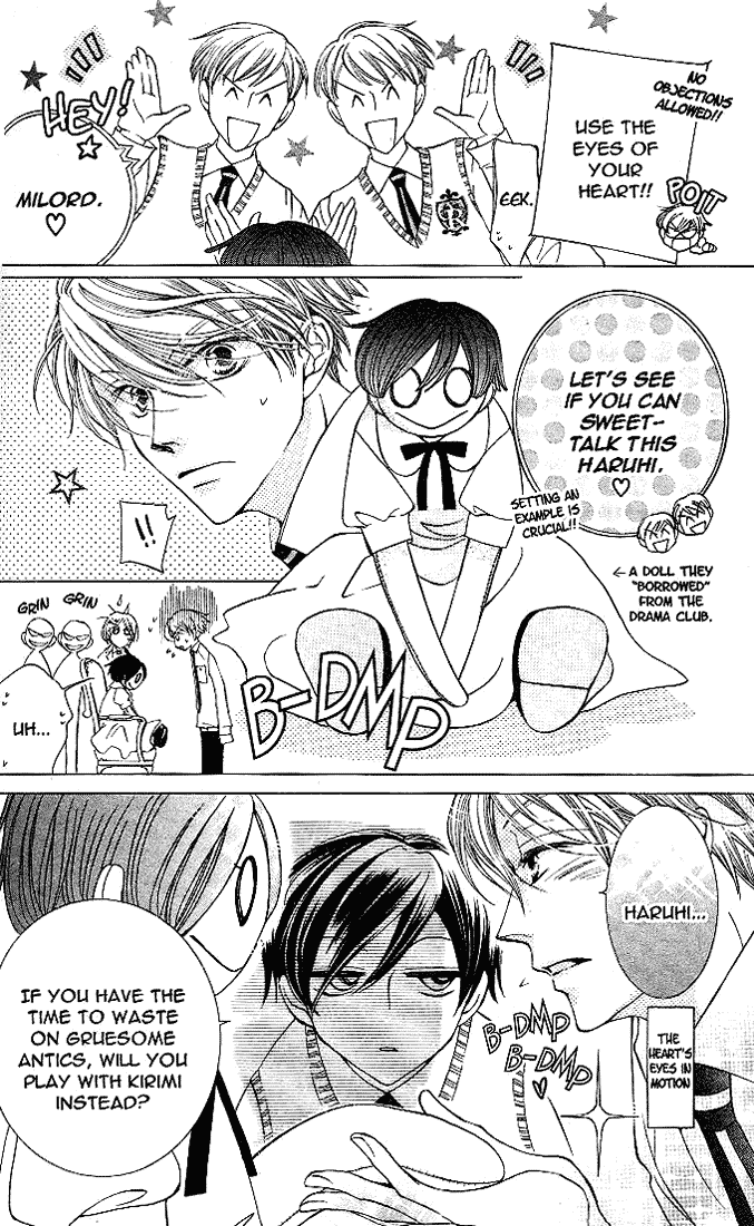 Halaman dari Ouran High School Host Club Chapter 21
