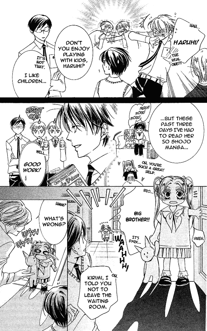 Halaman dari Ouran High School Host Club Chapter 21