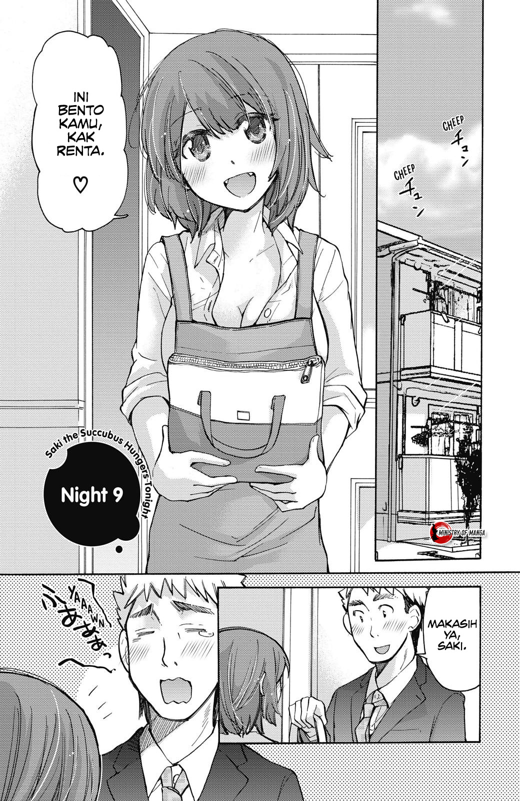 Saki-chan wa Konya mo Pekopeko Chapter 9 - halaman 2