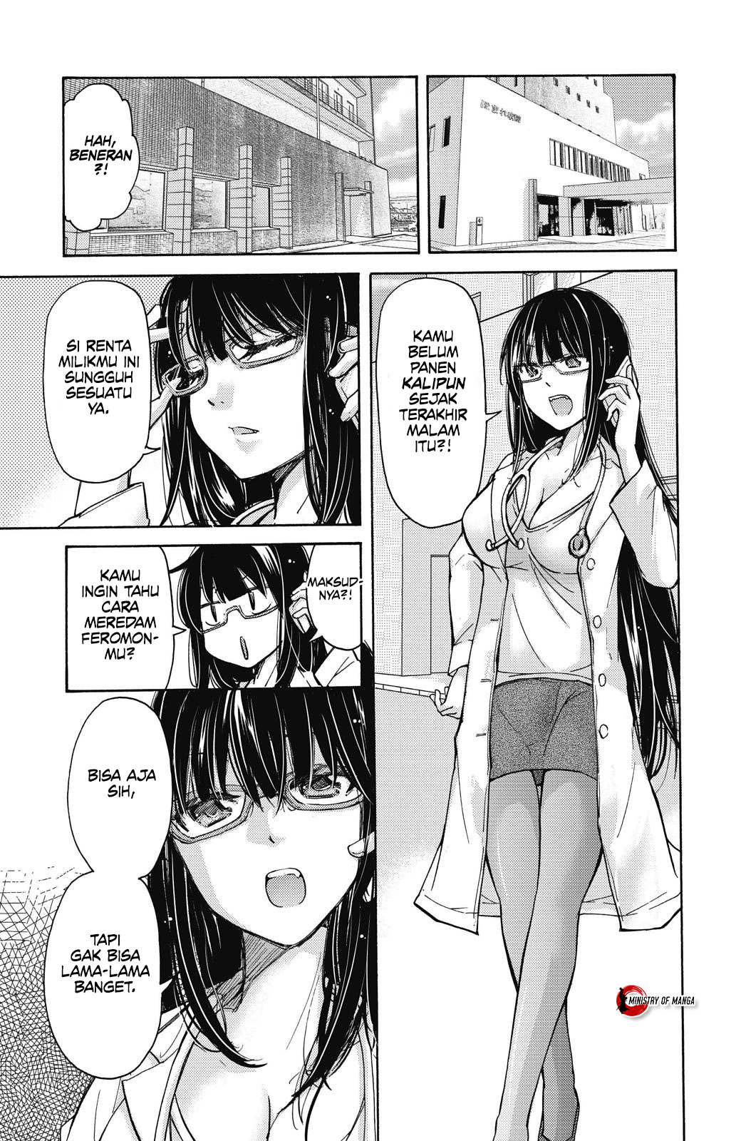 Saki-chan wa Konya mo Pekopeko Chapter 9 - halaman 8