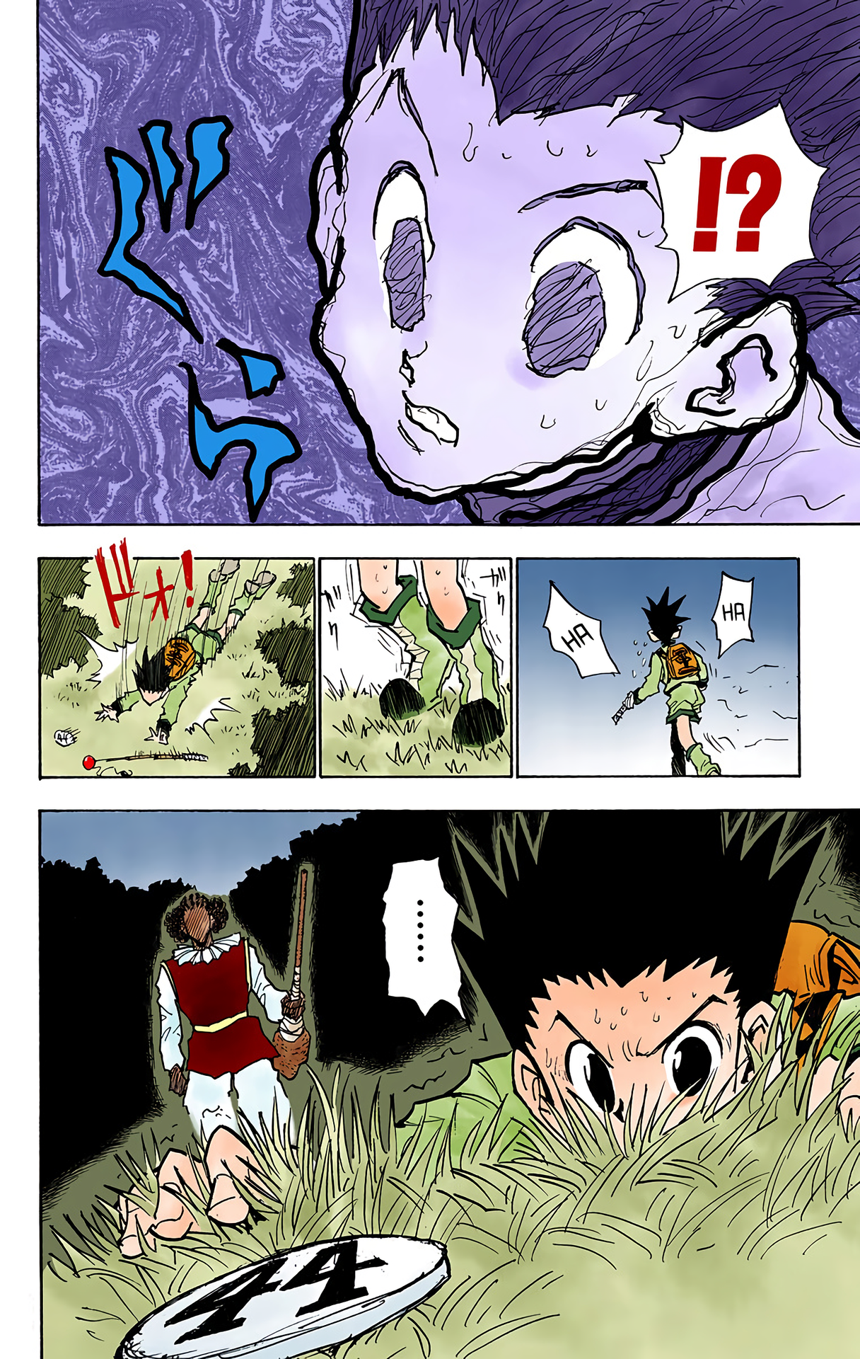 Halaman dari HUNTER x HUNTER (Official Colored) Chapter 28