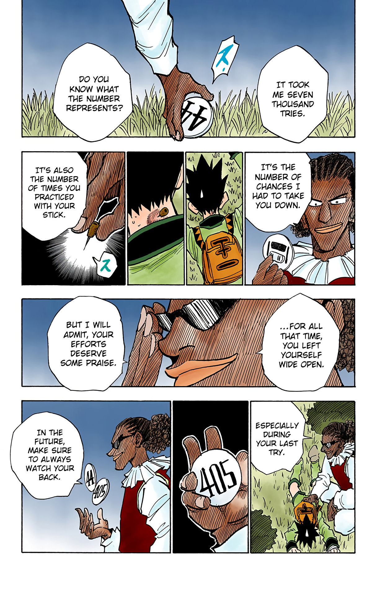 Halaman dari HUNTER x HUNTER (Official Colored) Chapter 28