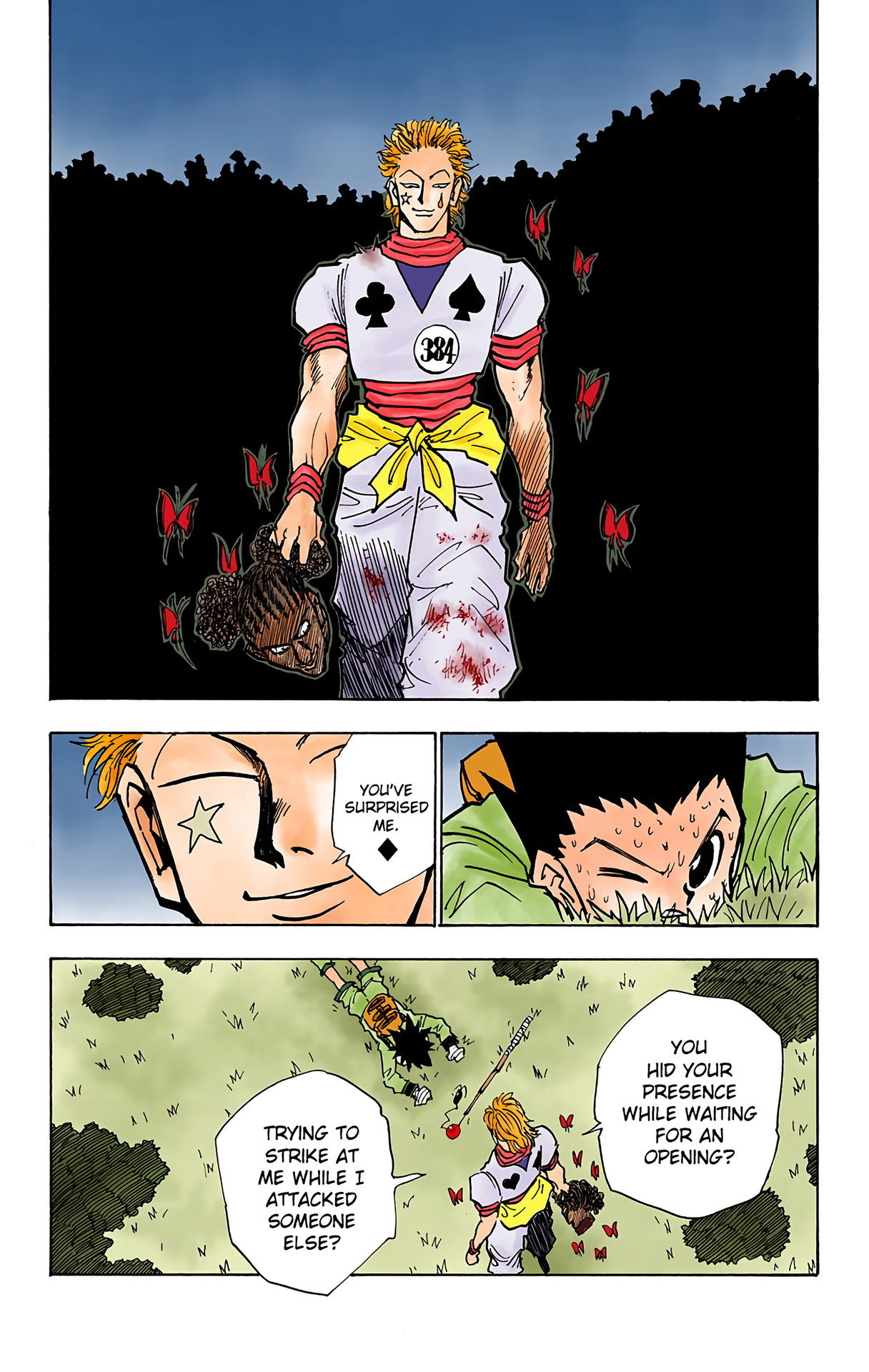 Halaman dari HUNTER x HUNTER (Official Colored) Chapter 28