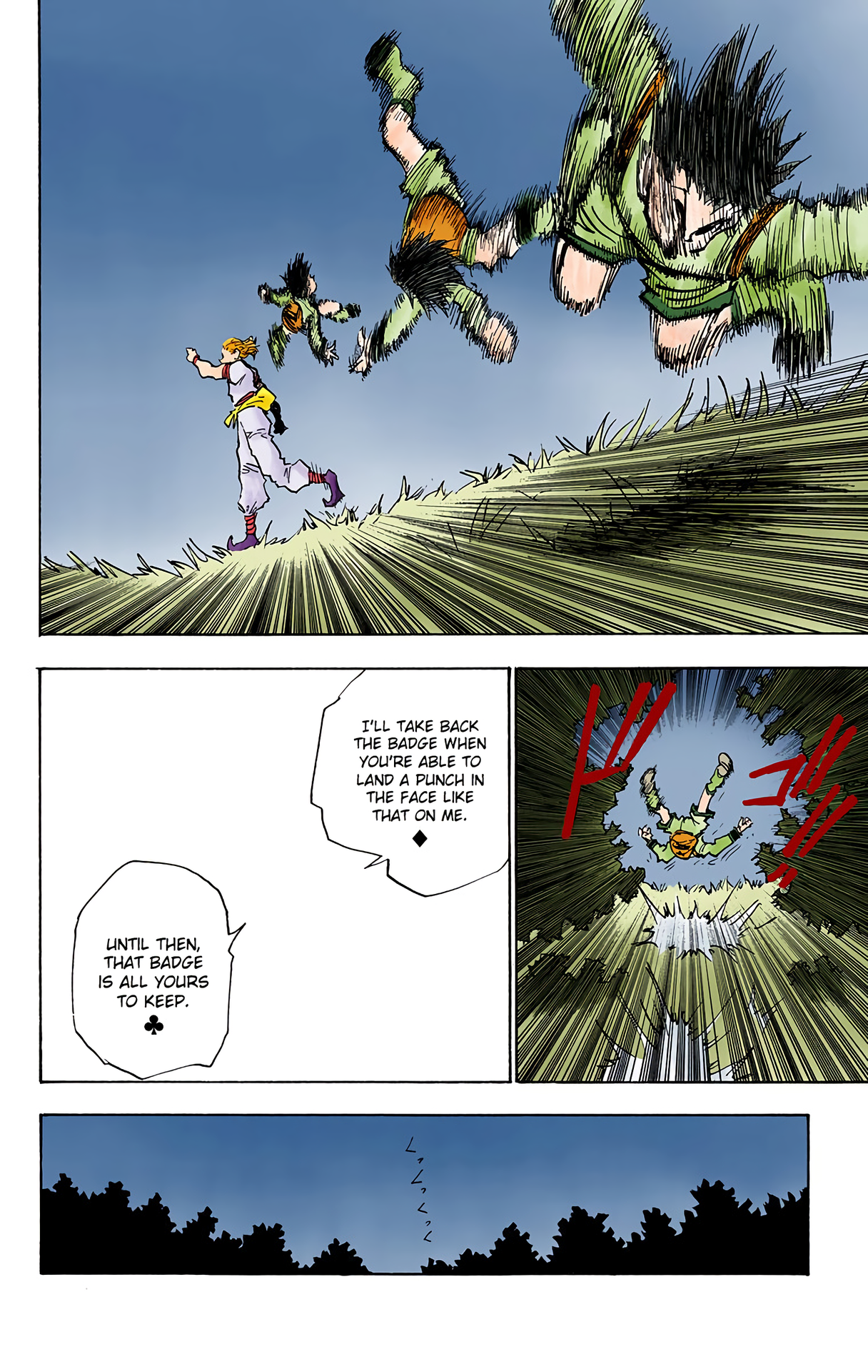 Halaman dari HUNTER x HUNTER (Official Colored) Chapter 28