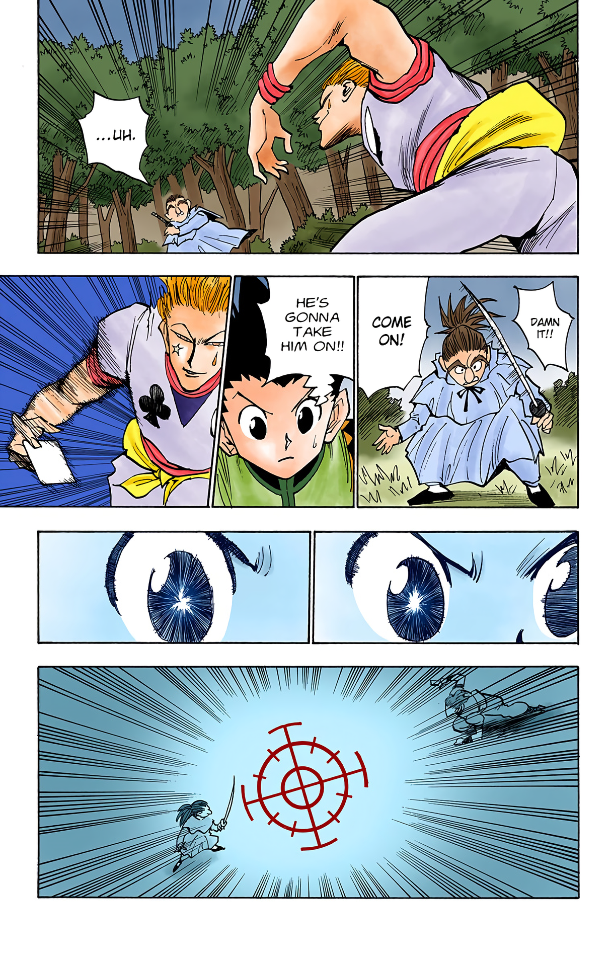 Halaman dari HUNTER x HUNTER (Official Colored) Chapter 28