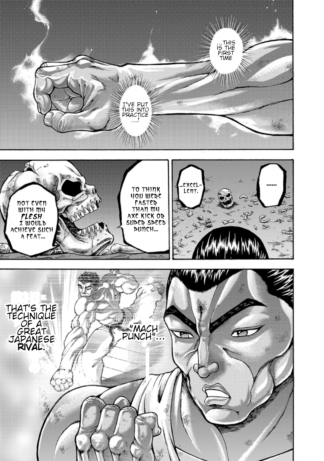 Baki Gaiden - Retsu Kaiou wa Isekai Tensei Shitemo Ikkou ni Kamawan Chapter 36 Page 3