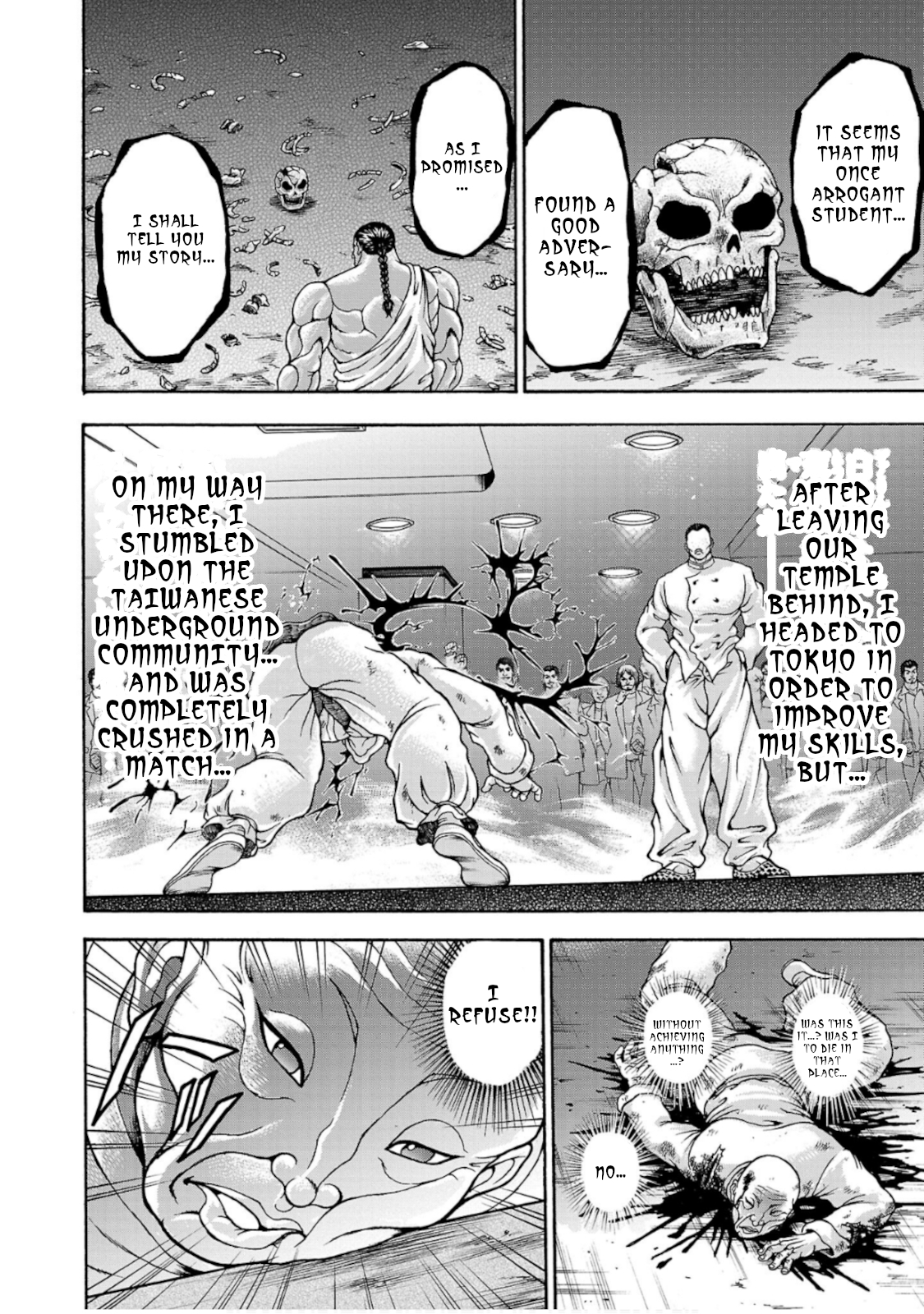 Baki Gaiden - Retsu Kaiou wa Isekai Tensei Shitemo Ikkou ni Kamawan Chapter 36 Page 4