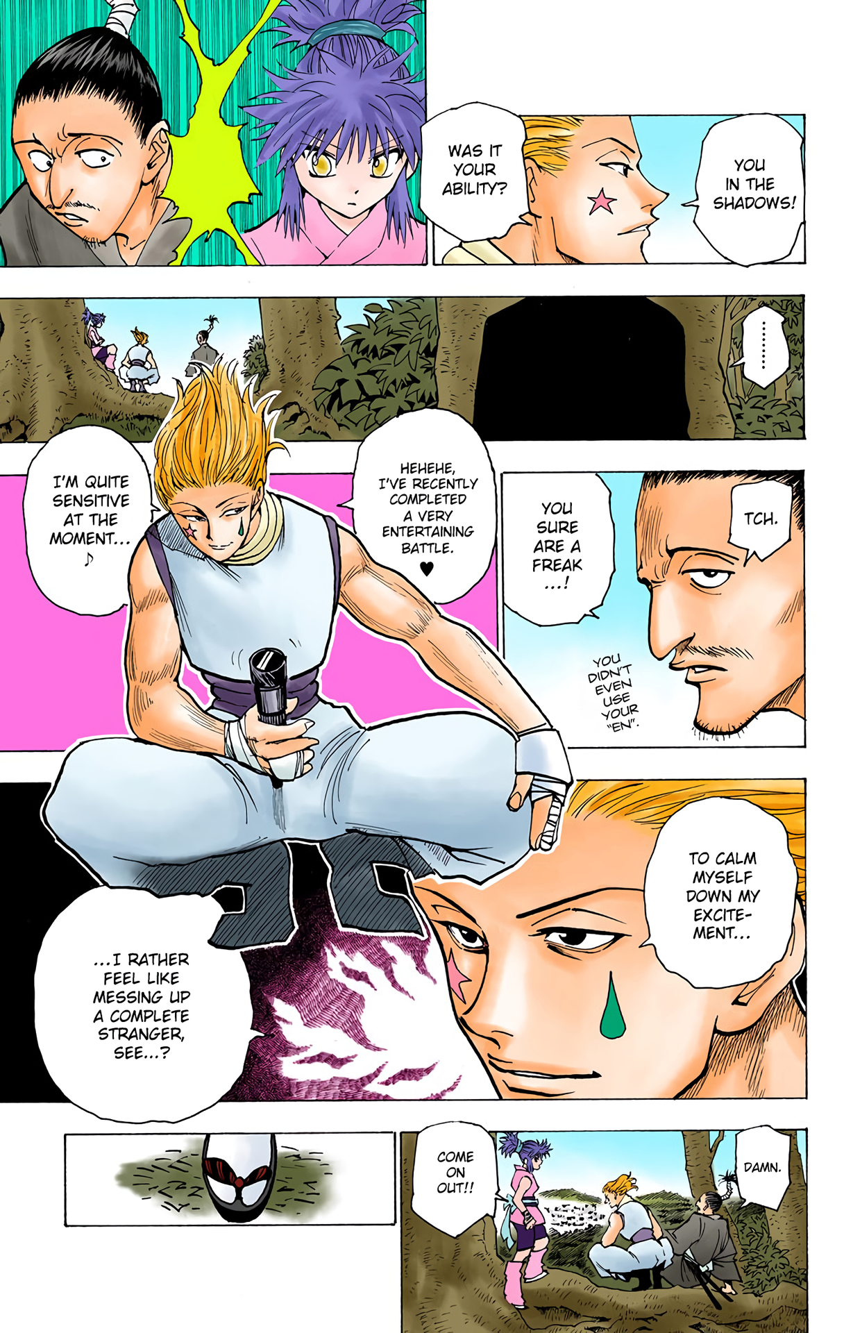 Halaman dari HUNTER x HUNTER (Official Colored) Chapter 170