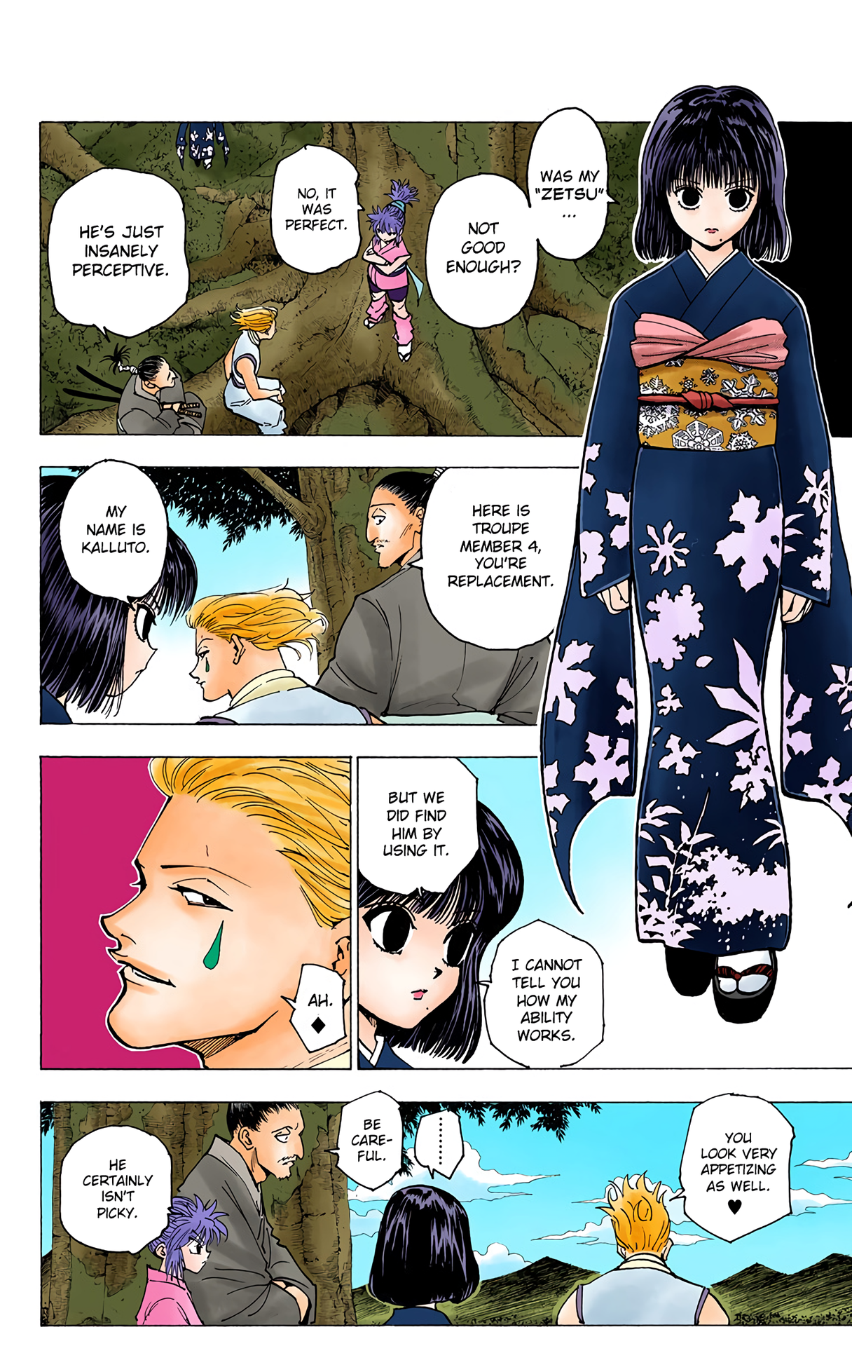 Halaman dari HUNTER x HUNTER (Official Colored) Chapter 170