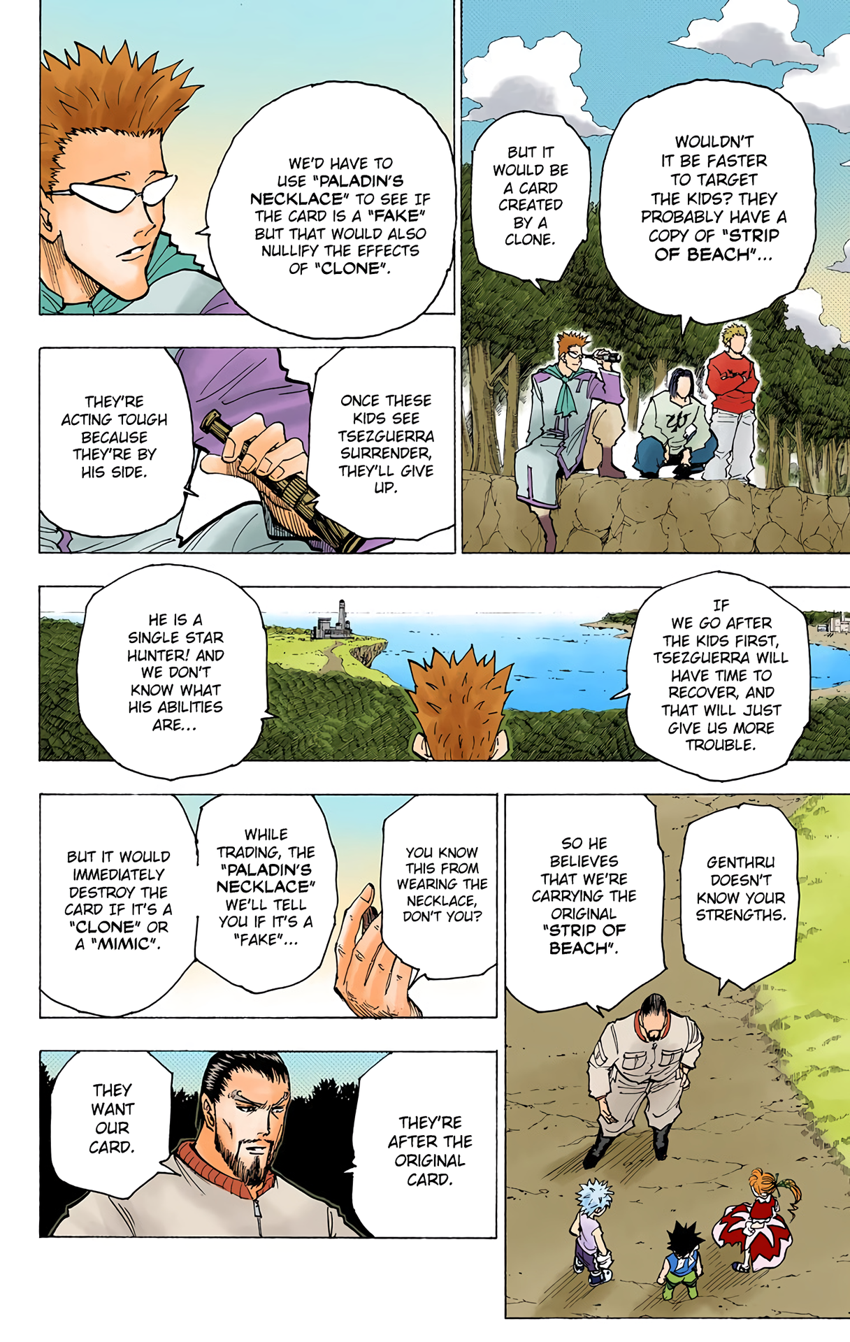 Halaman dari HUNTER x HUNTER (Official Colored) Chapter 170
