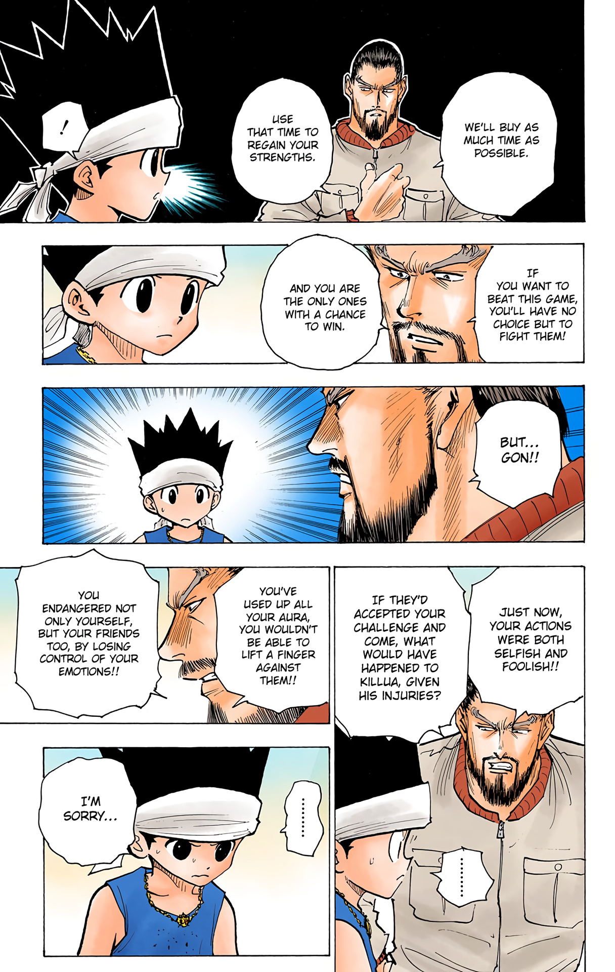 Halaman dari HUNTER x HUNTER (Official Colored) Chapter 170